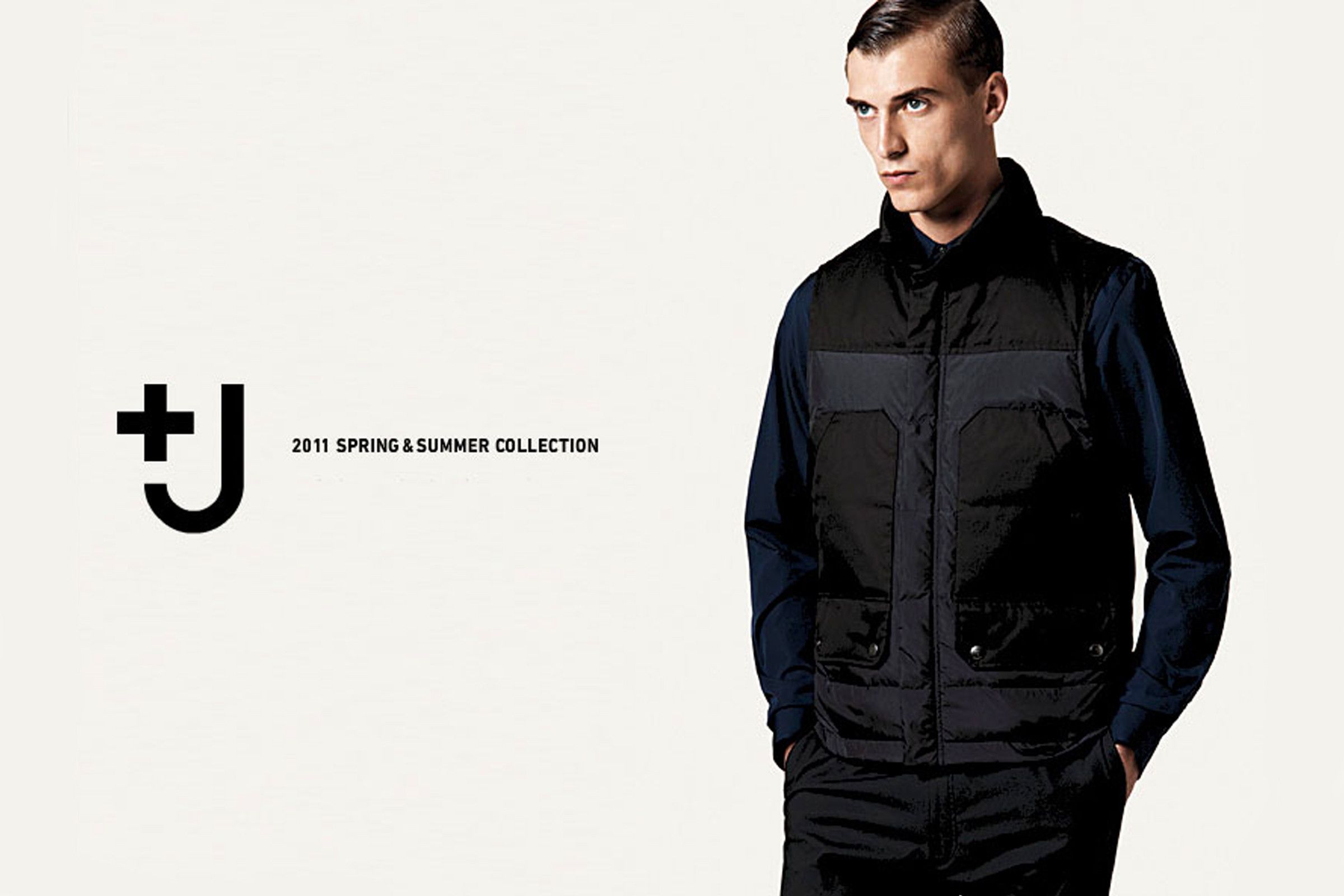Ad from the Uniqlo +J Spring/Summer 2011 collection