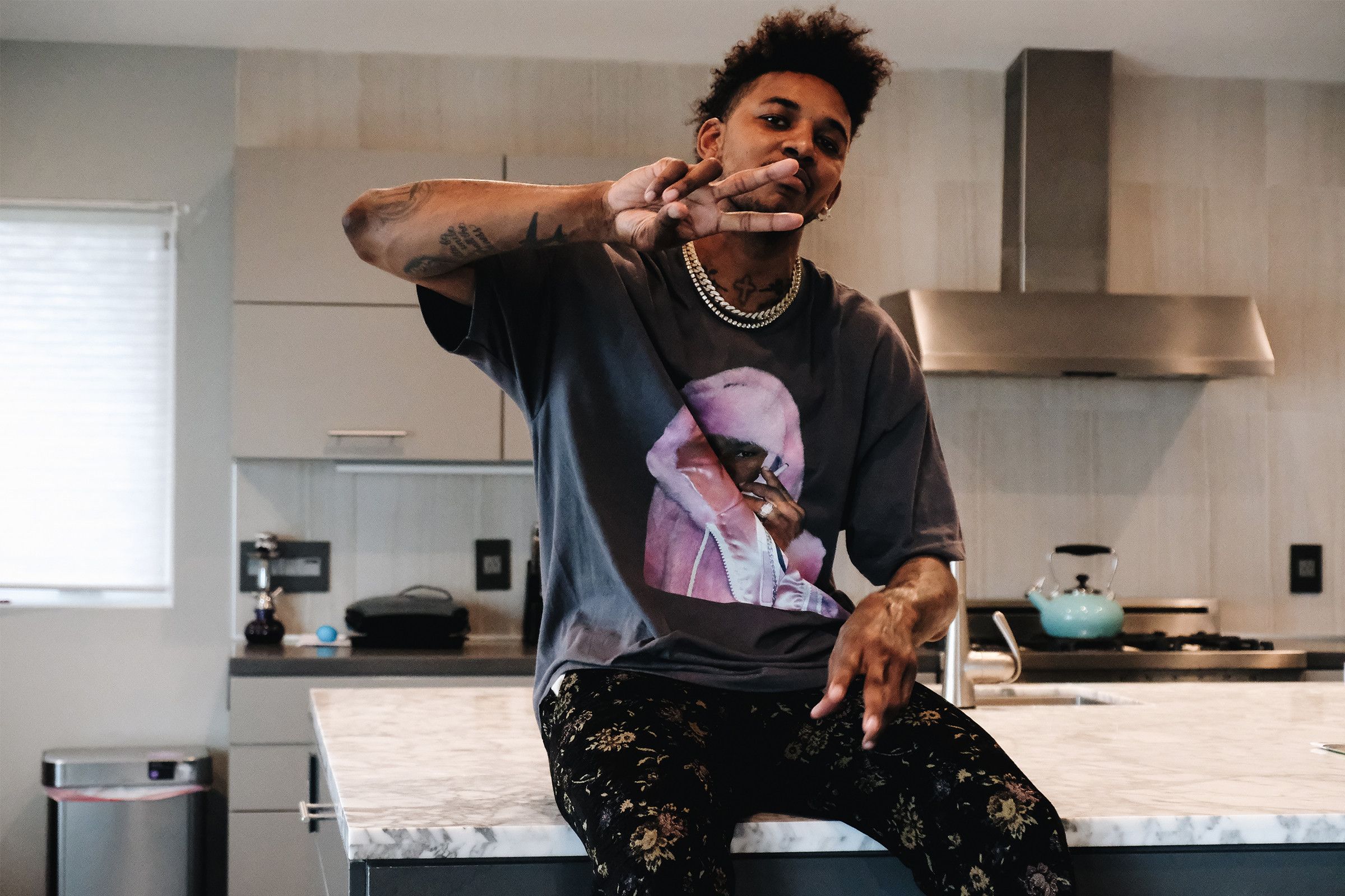 At Home with Nick Young: Gearing up for Swaggy P's Big Summer