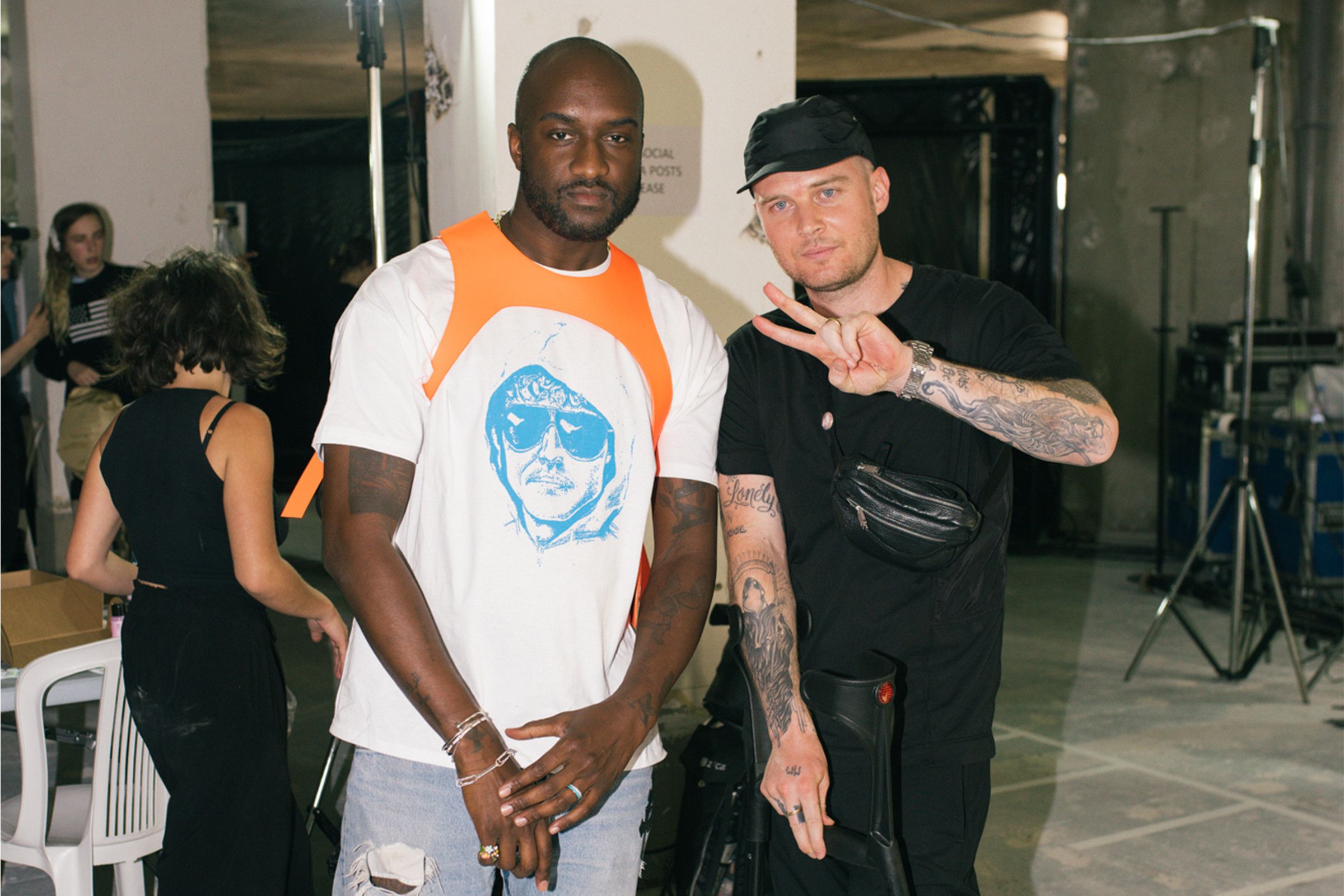 Virgil Abloh and Ian Connor's Suprise Visit at Sweden's First