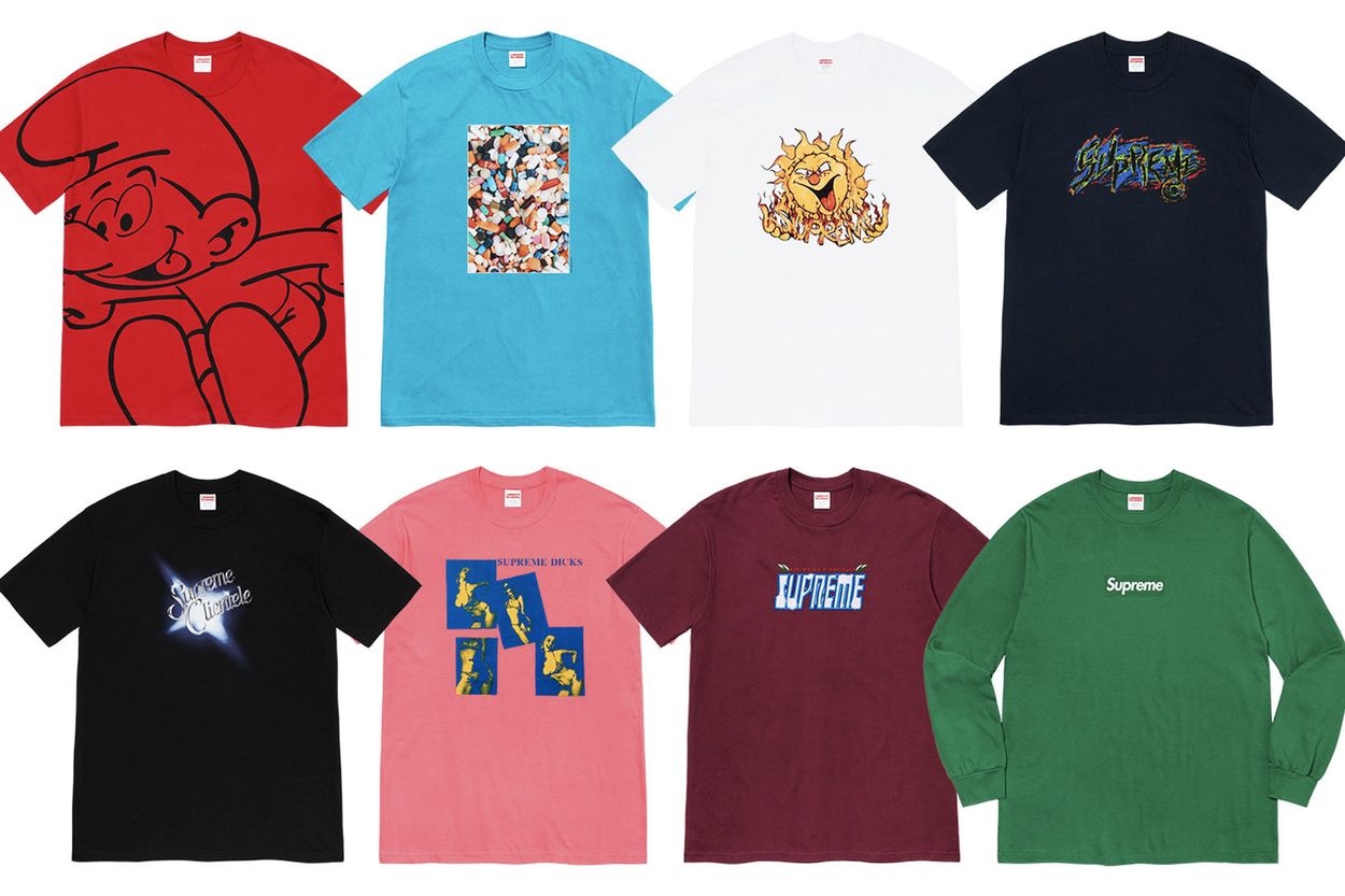 Supreme Fall/Winter 2020 Collection Fall Tees Info | Grailed