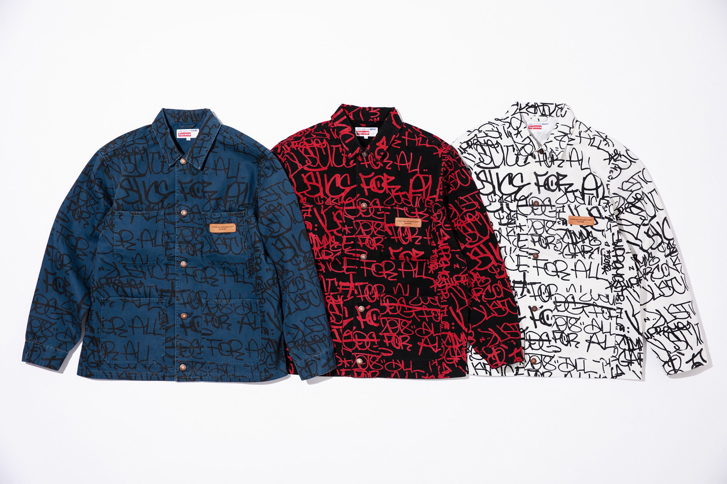 Supreme Reveals Blockbuster Comme des Garçons SHIRT Collaboration