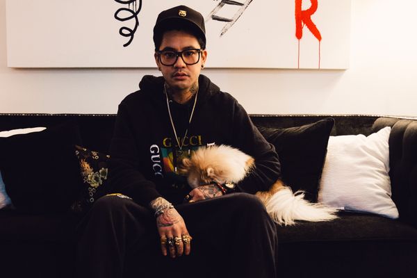 At Home With JonBoy: The Tattoo Artist Opens up About His Life and Wardrobe