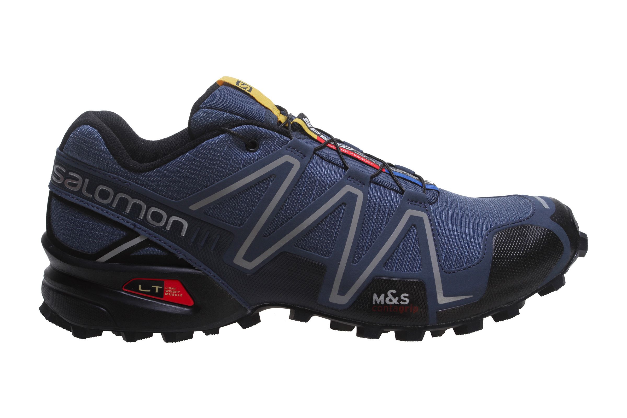 Salomon Speedcross 4 Trail Running In Blue Blue Shoe For Men-Salomon  Speedcross 4 bindings