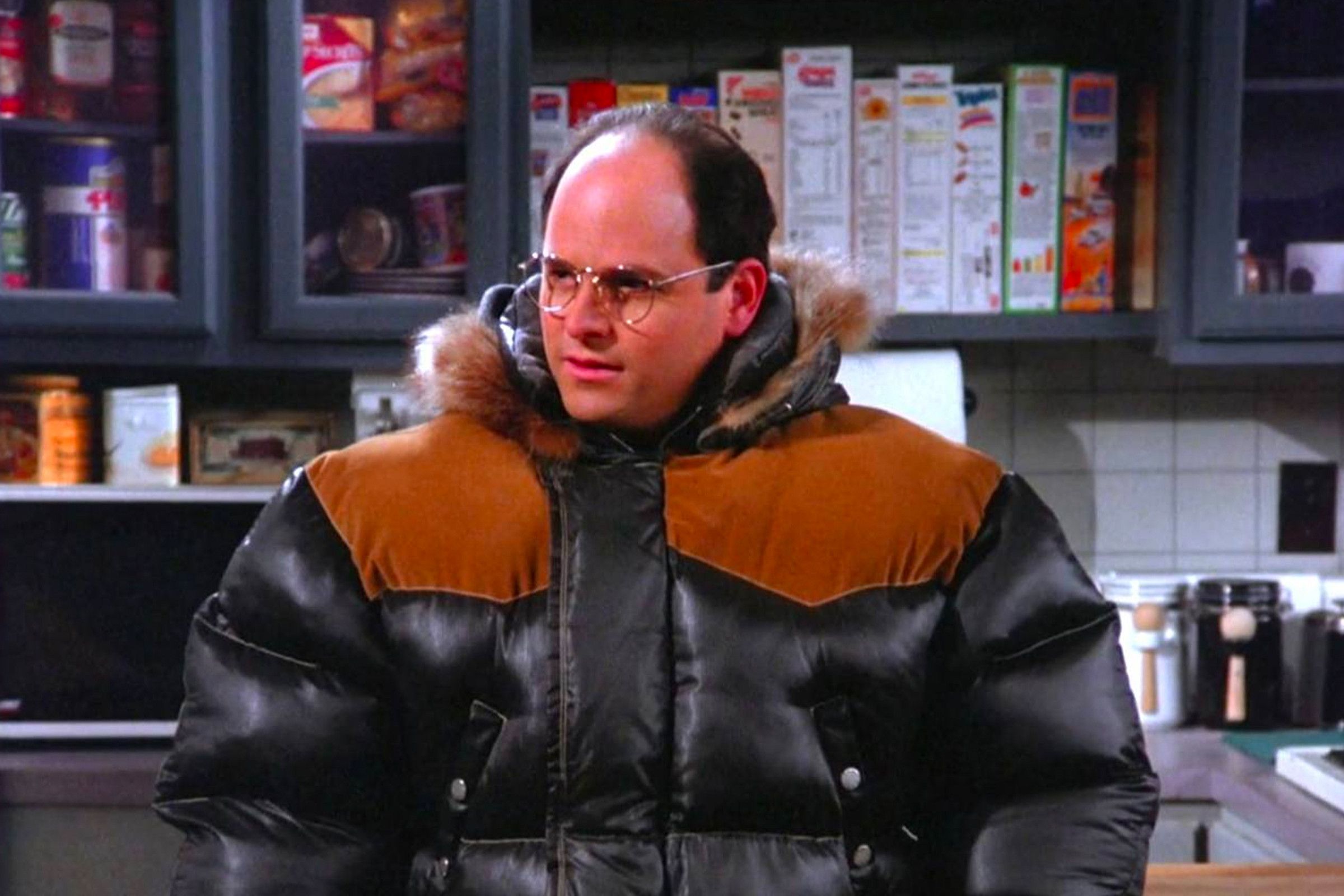 Jason Seinfeld George Costanza Yankees Varsity Jacket - Jackets