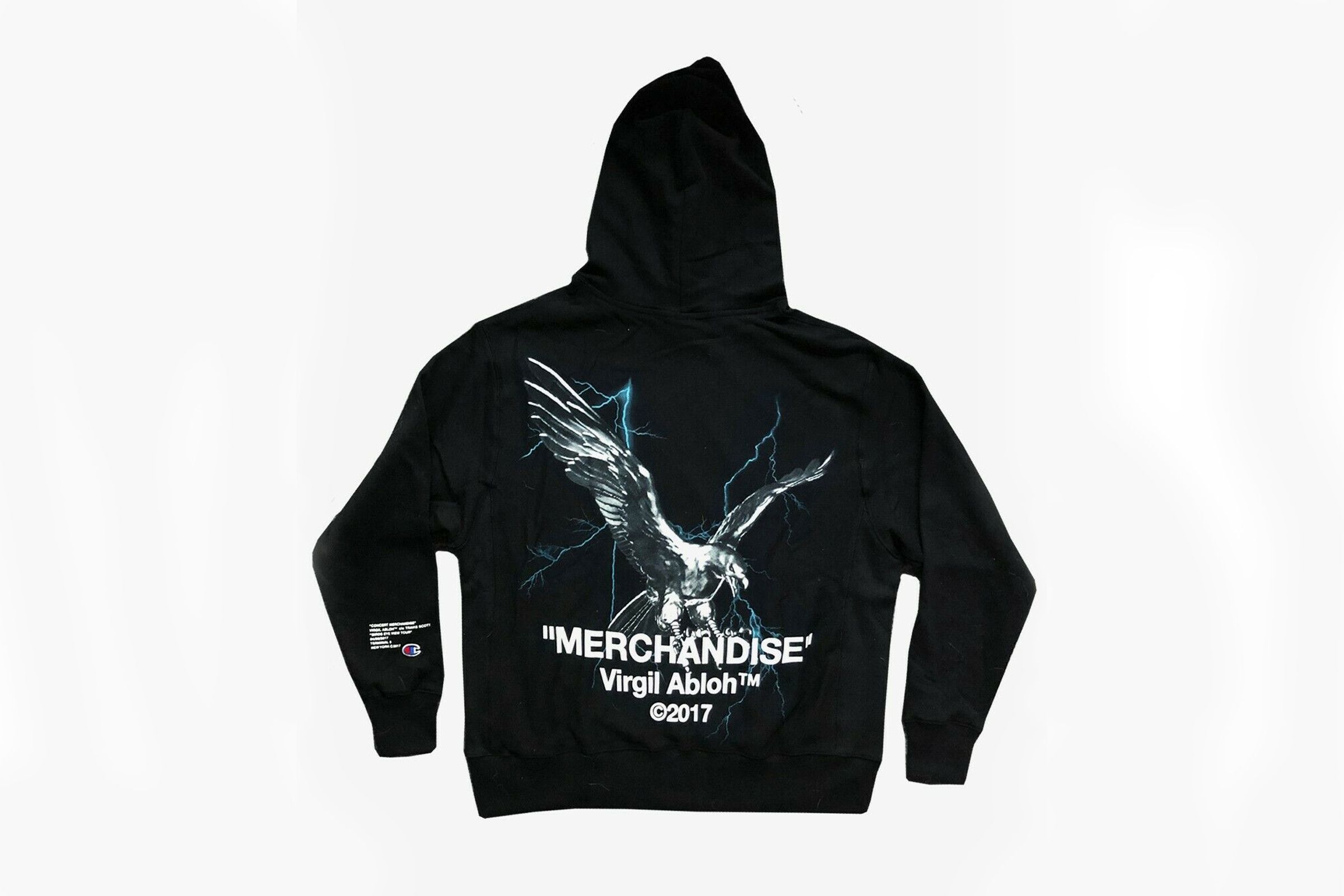 Off white travis scott best sale merchandise hoodie