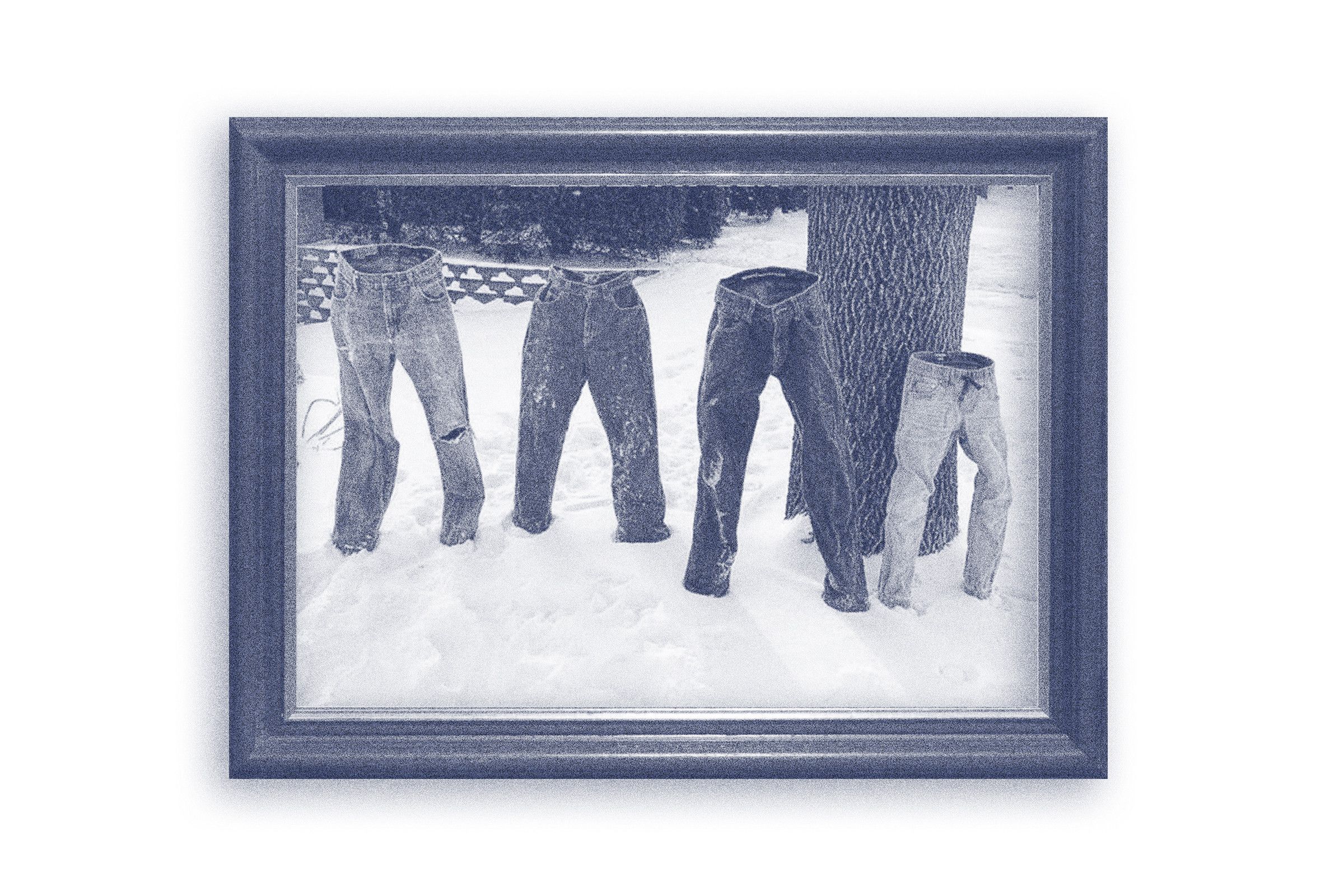 Jeans In the Freezer