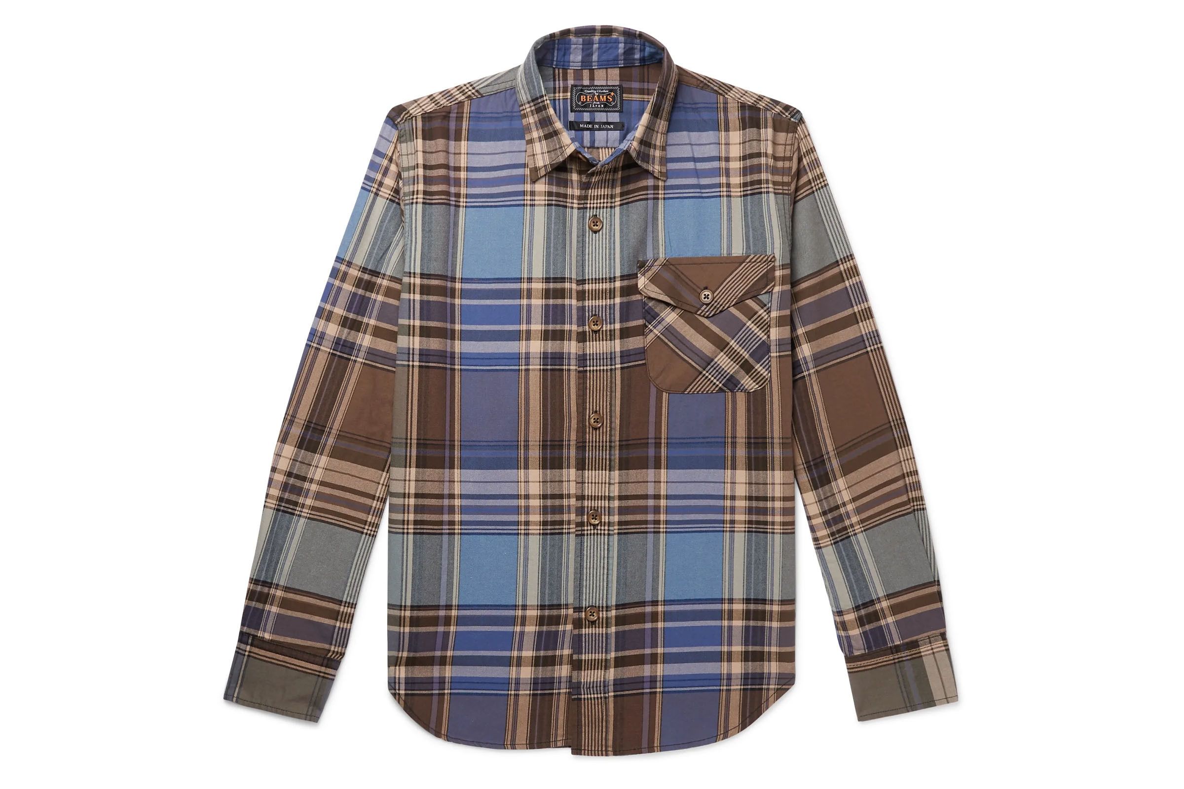 12. Beams Plus Flannel Shirt