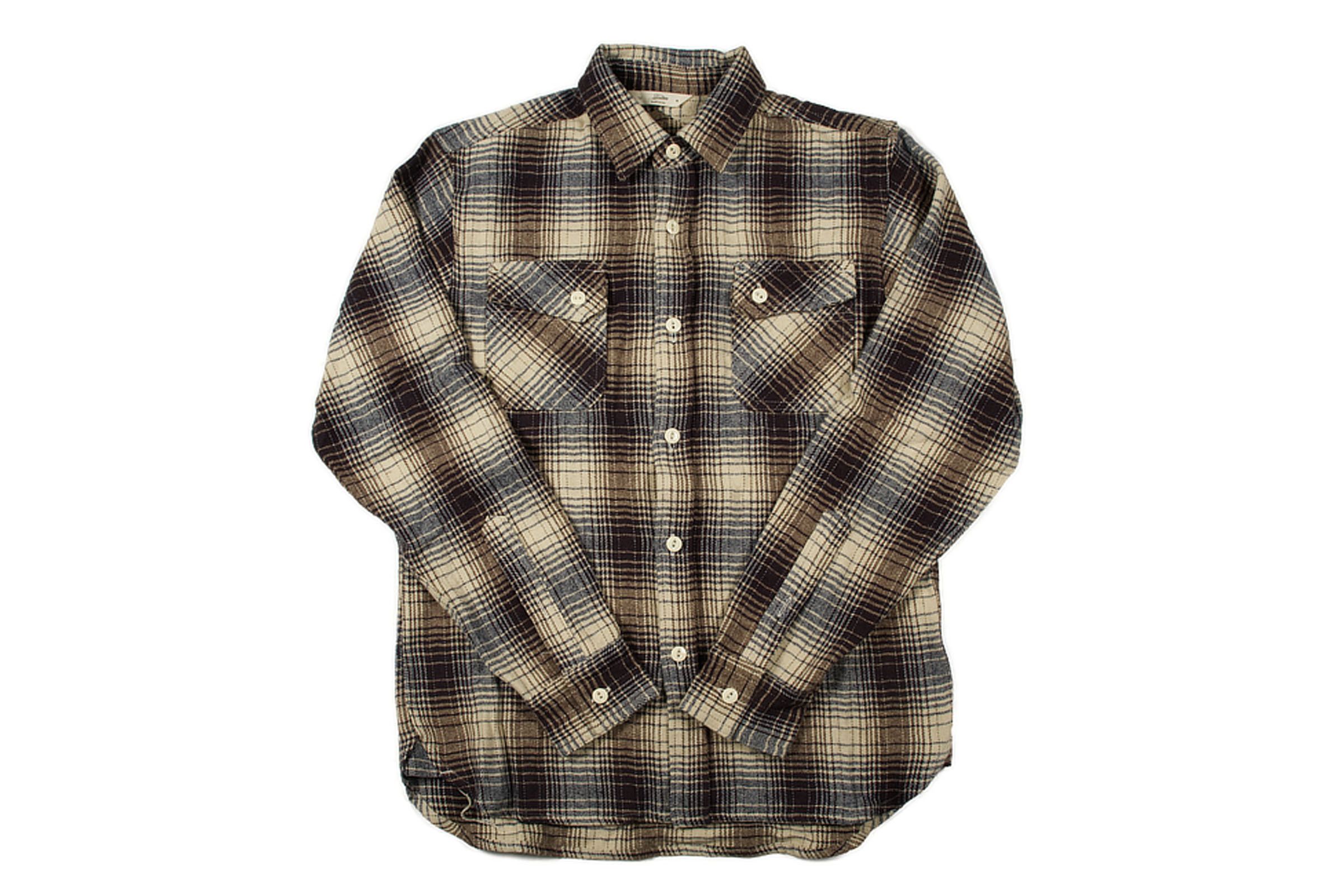 13. 3Sixteen Crosscut Flannel Shirt