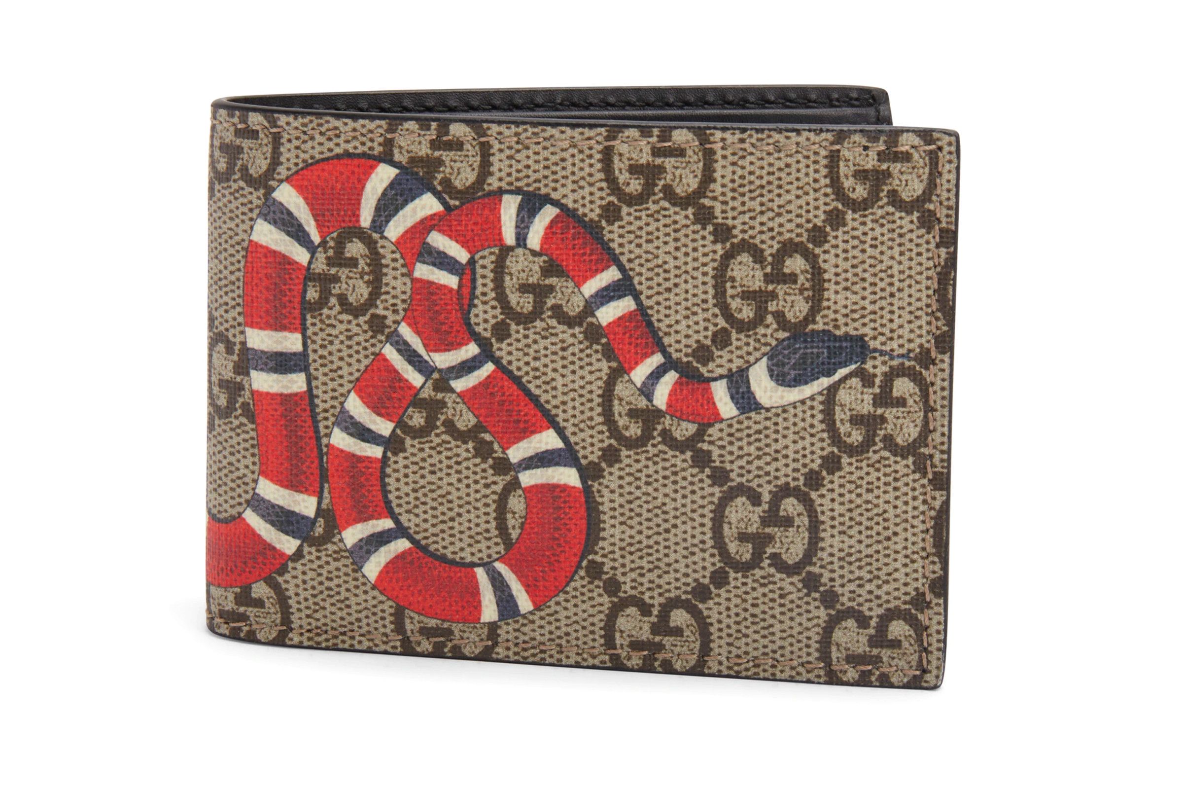 Gucci Kingsnake Supreme Wallet