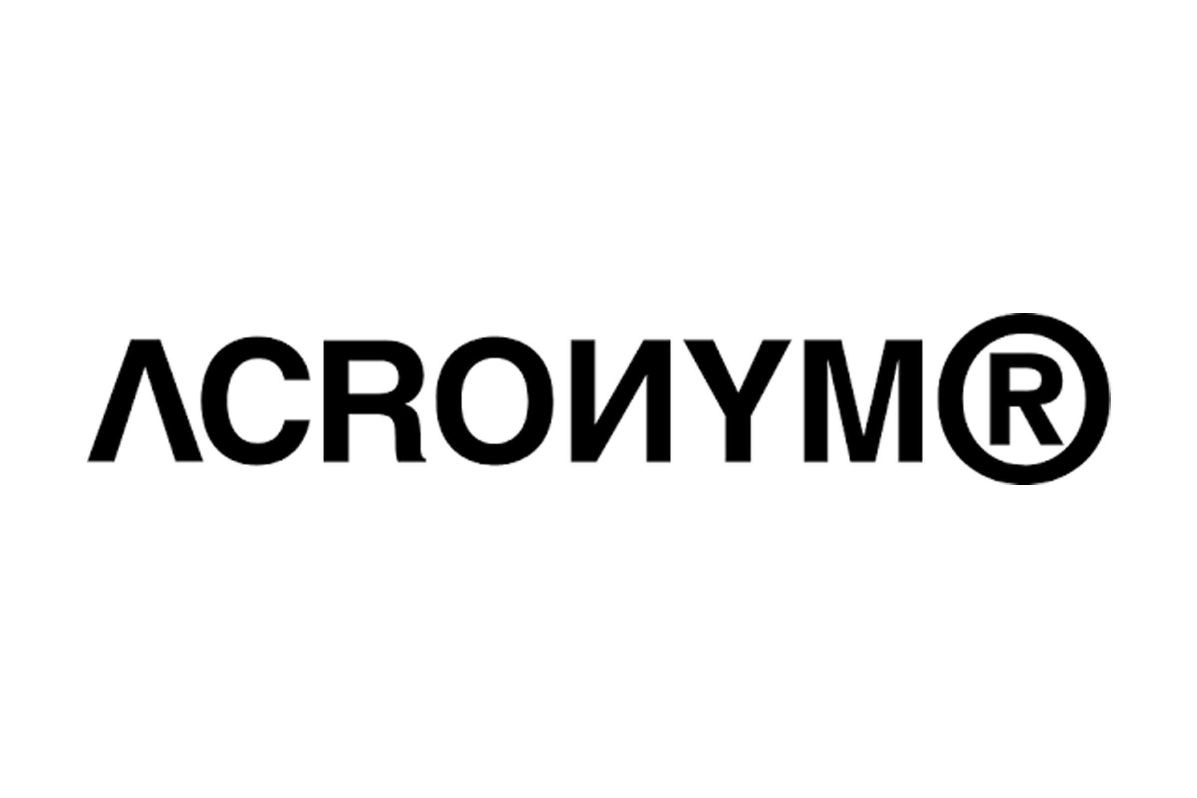 1. Acronym