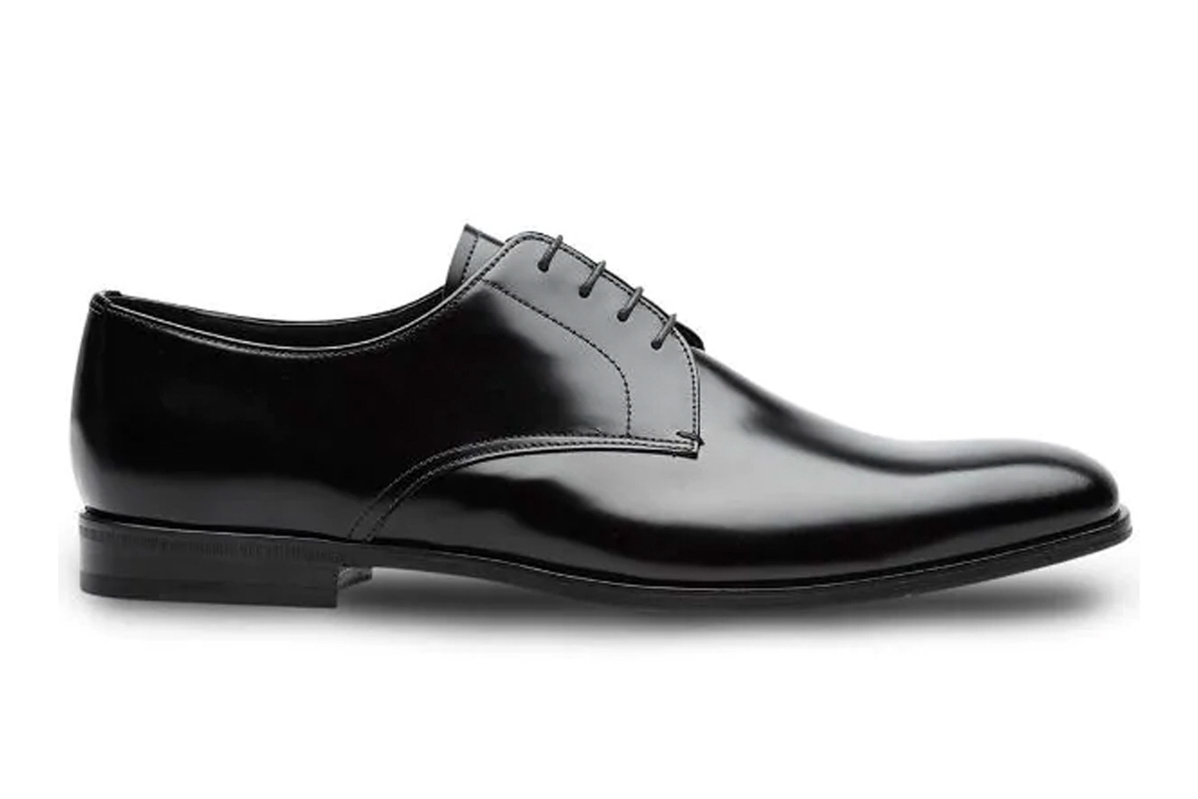 Prada Brushed Leather Derby