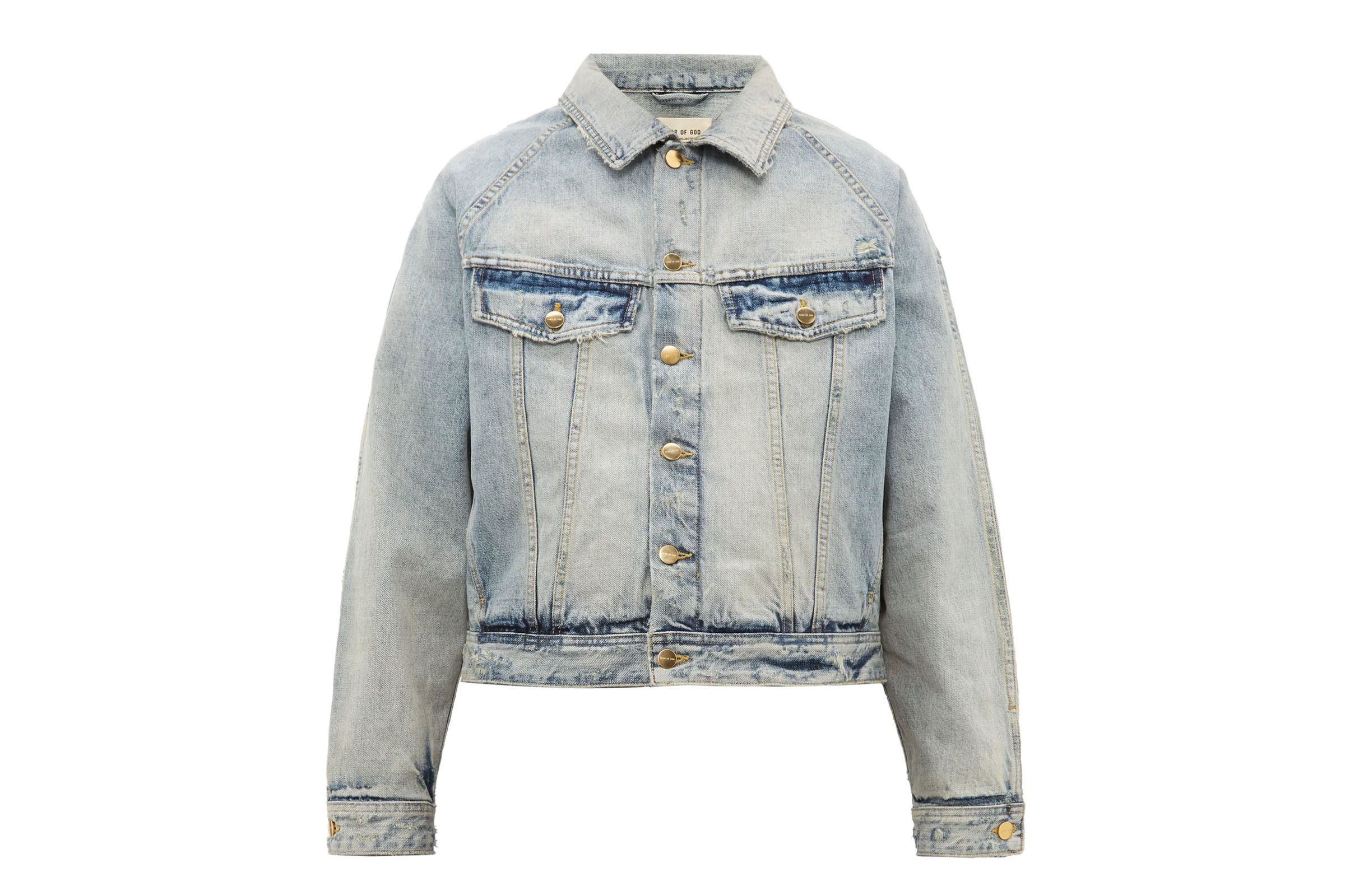 Fear of God Cropped Denim Trucker