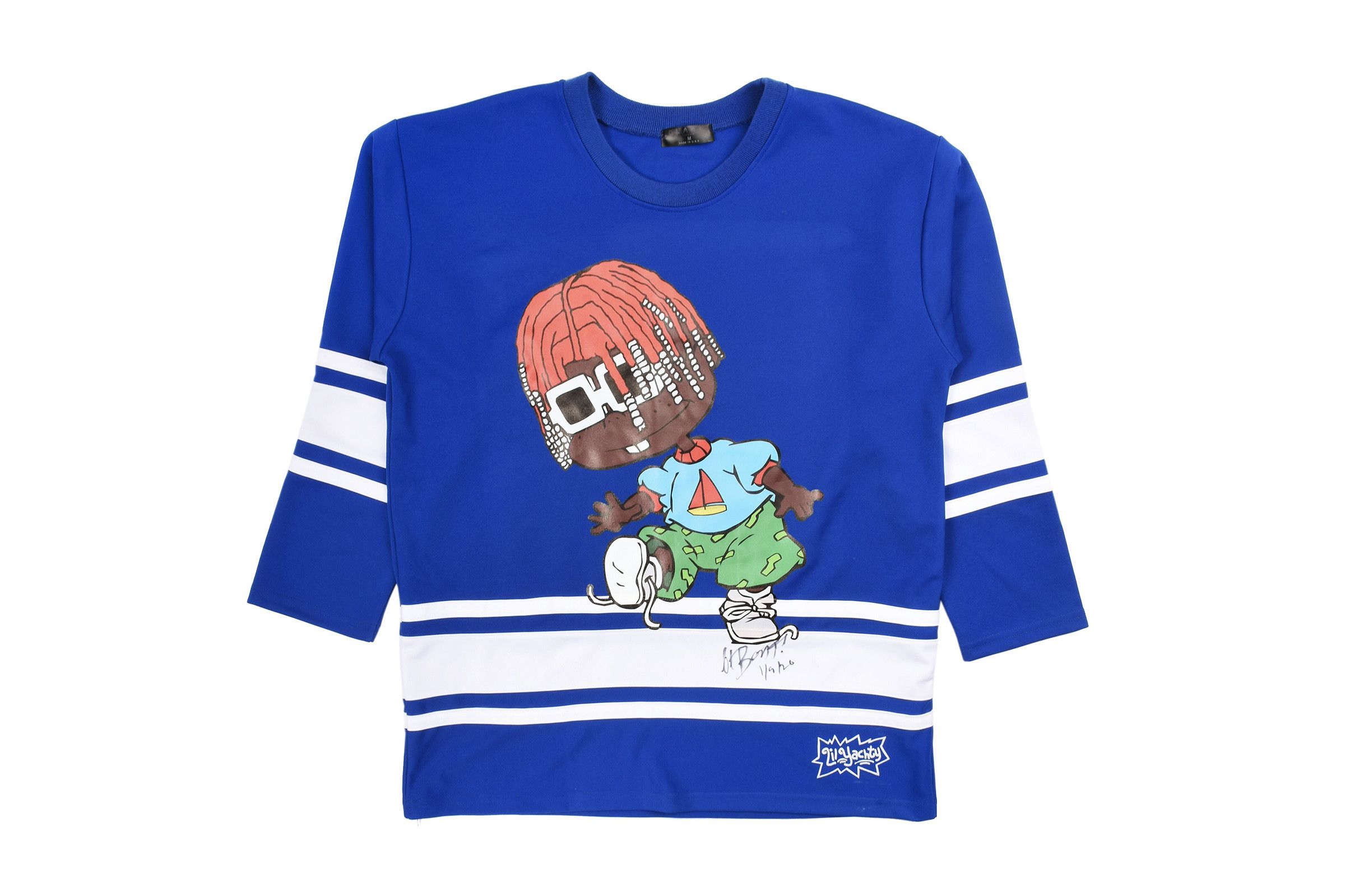 1. “Rugrats” Lil Yachty Hockey Jersey