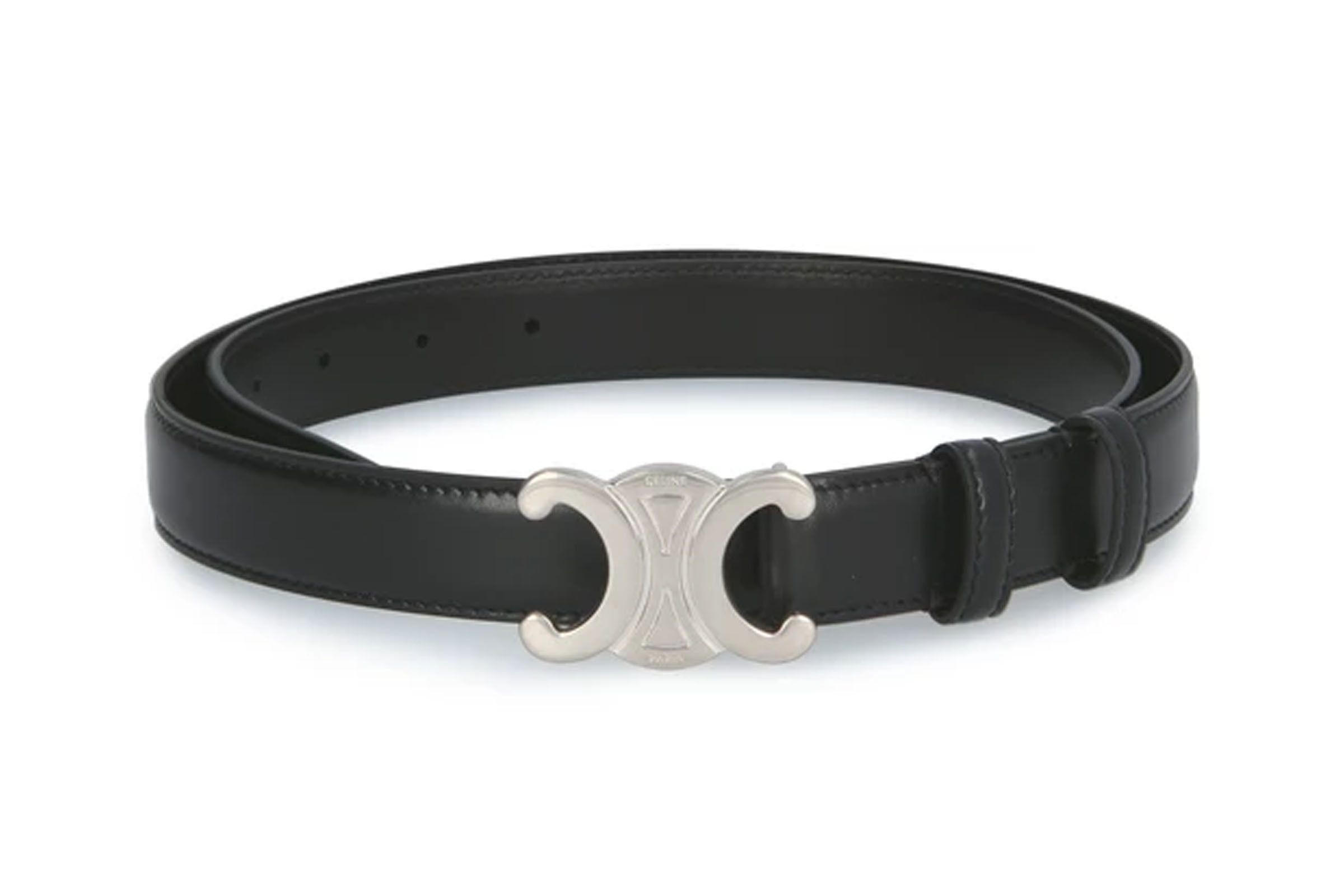 Celine Homme Triumphe Leather Belt