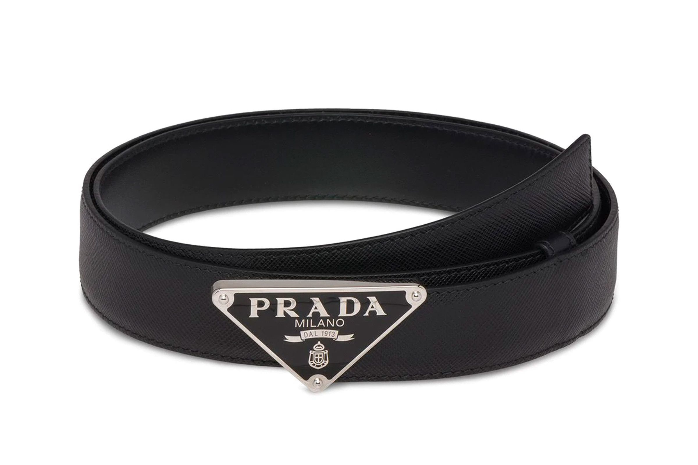 Luxury Mens Designer Belt With Smooth Buckle, Brand Logo, And High