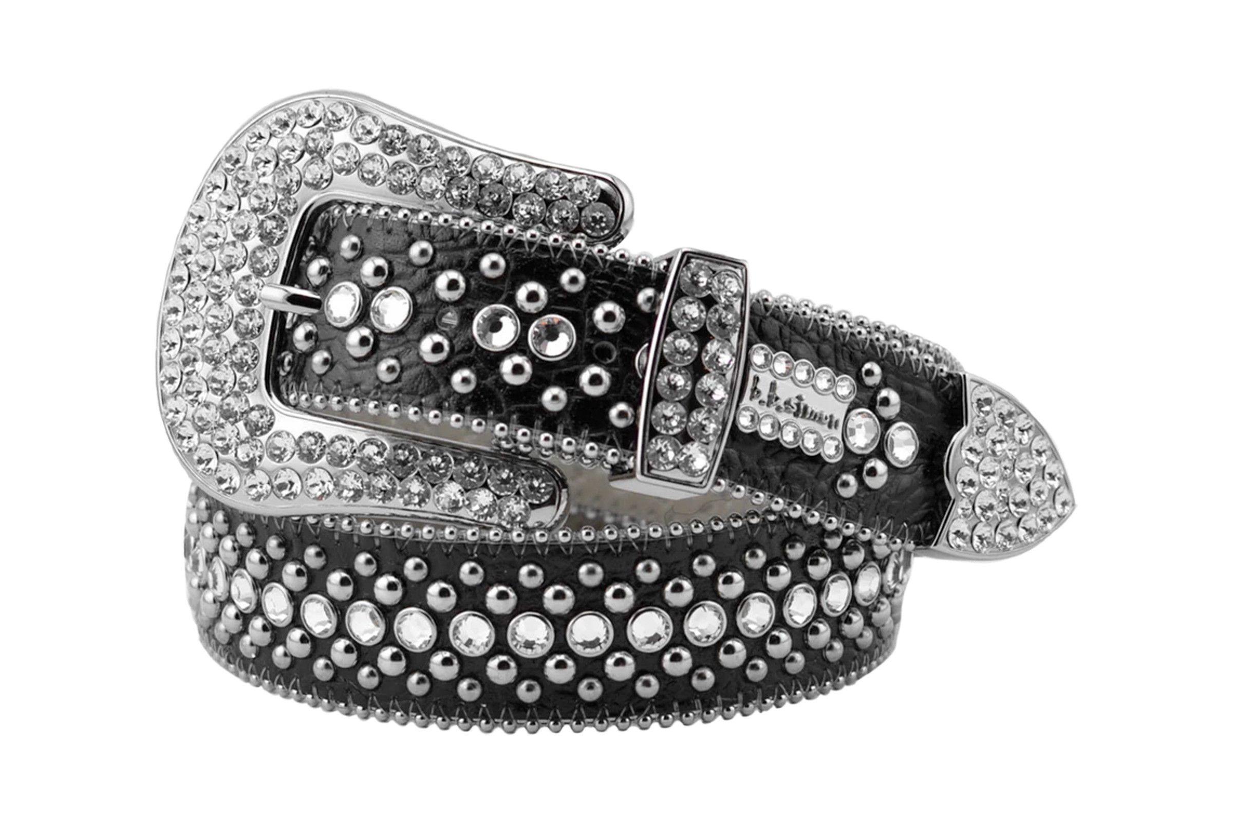 B.B. Simon Fully Loaded Swarovski Belt