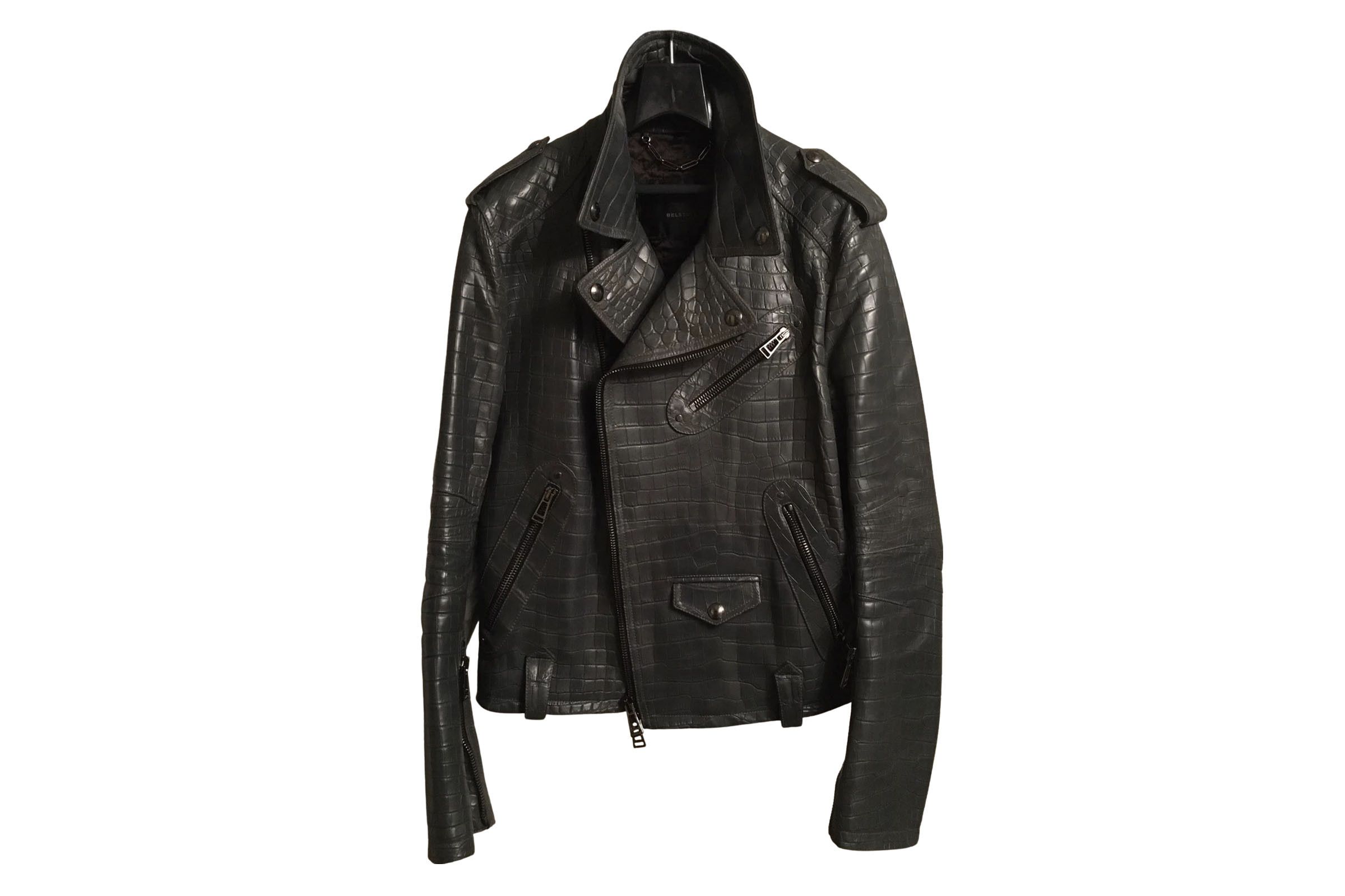 Belstaff Fall 2012 Crocodile Motorcycle Jacket