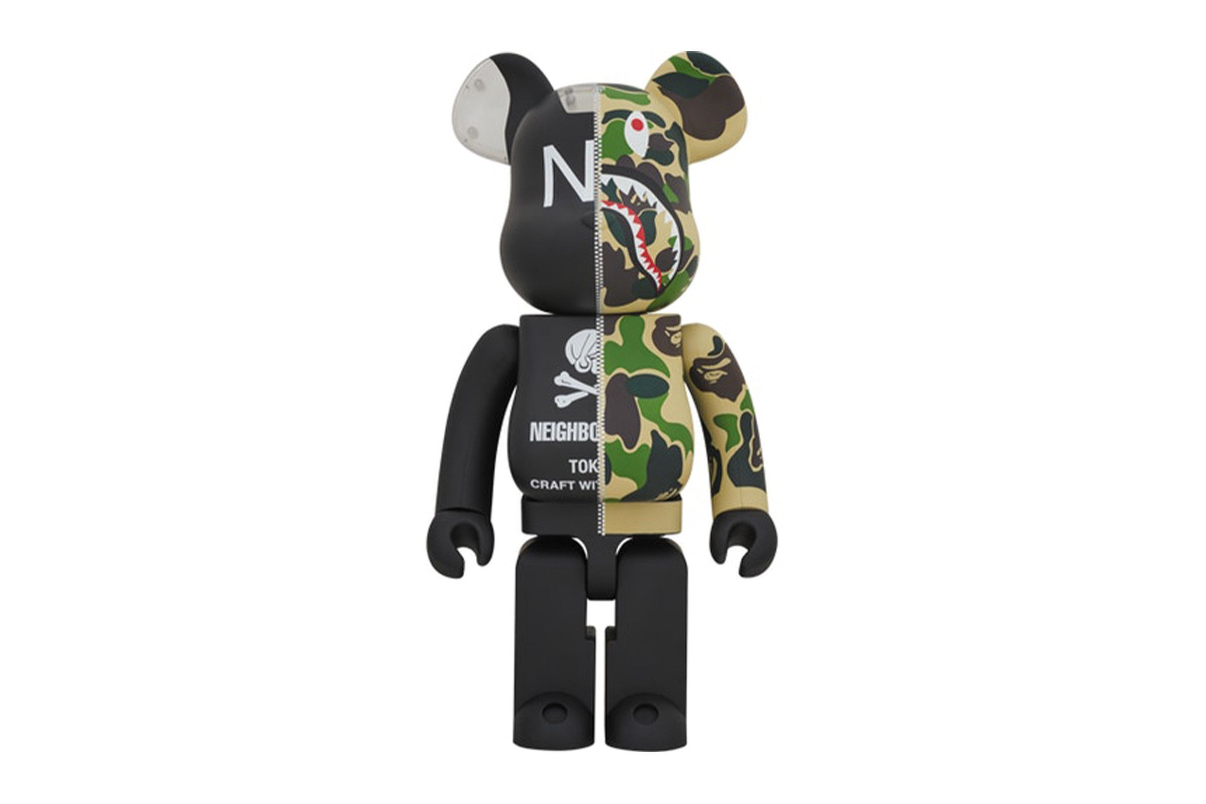 BAPE x Neighborhood x MediCom BE@RBRICK 1000%