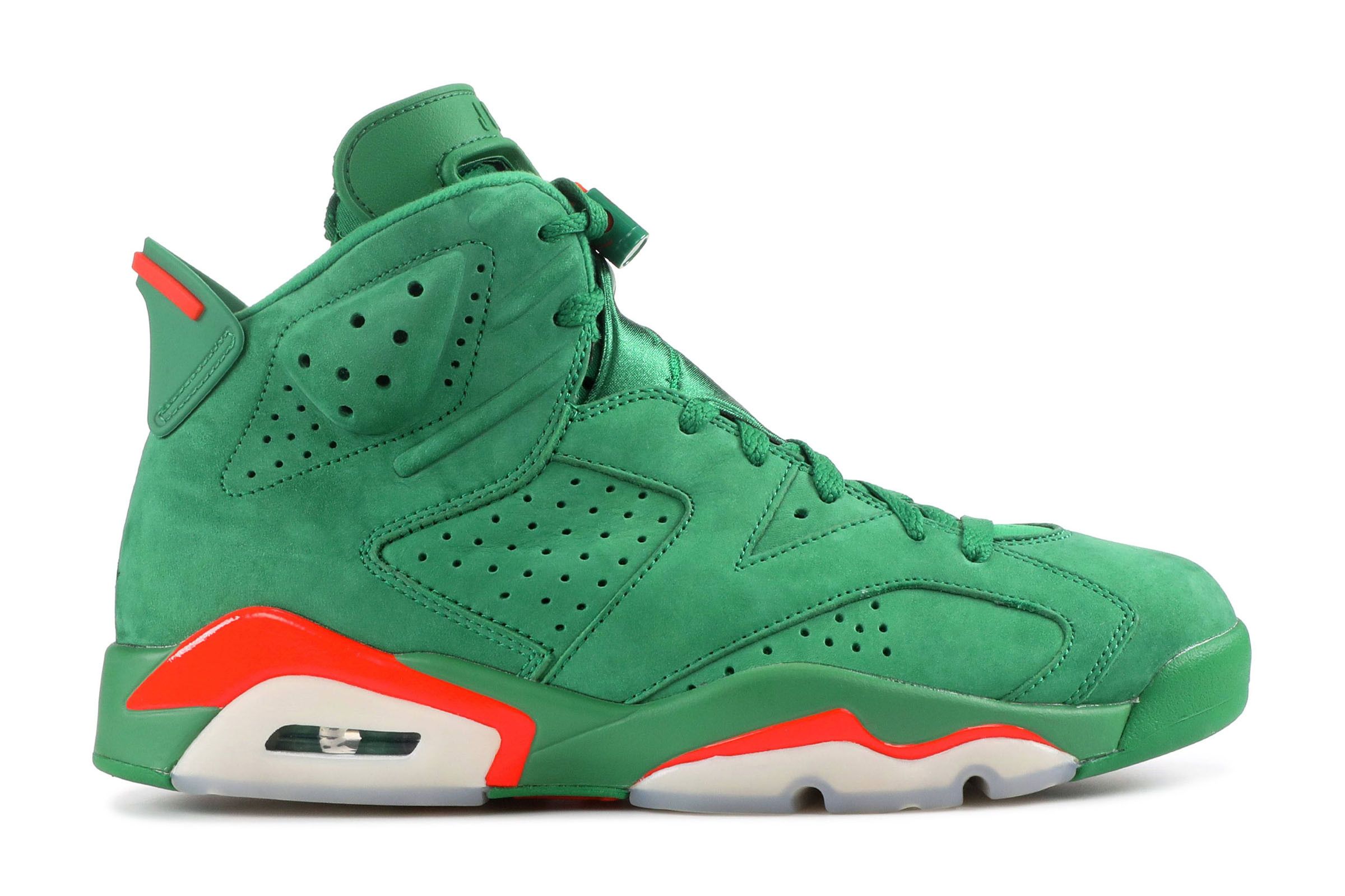 Gatorade x Jordan VI "Green Suede"