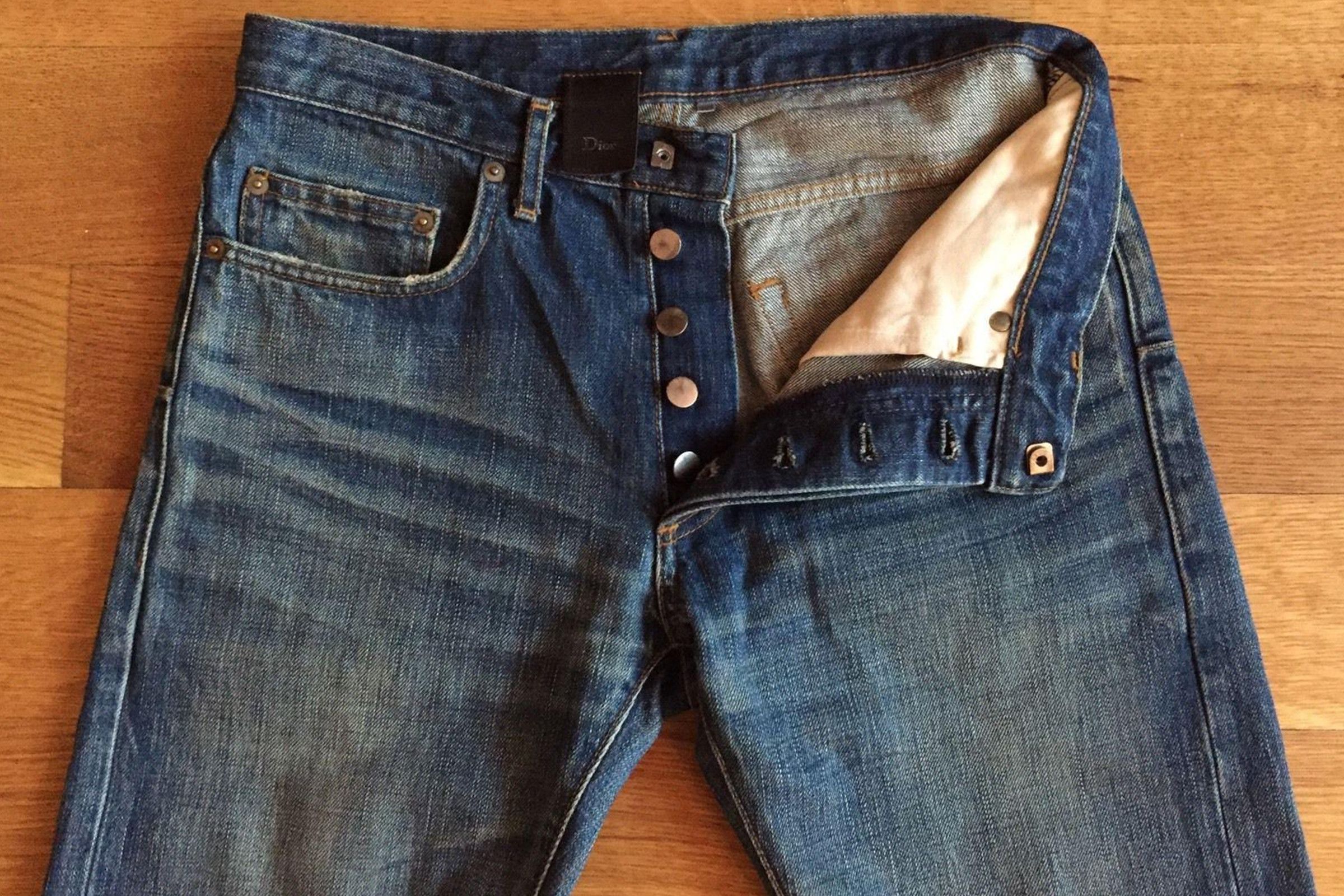  Dior Homme "Claw Mark" Denim