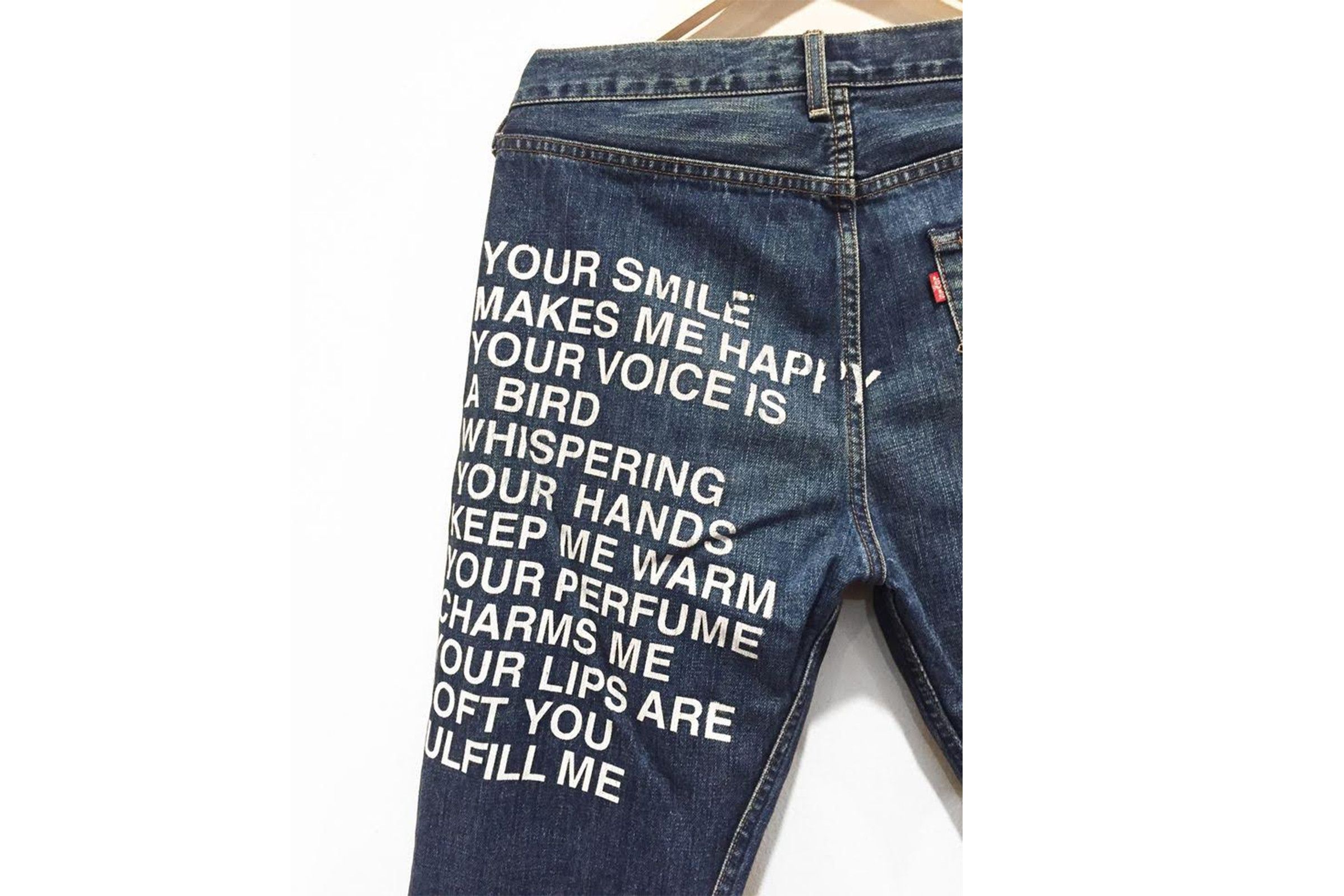 Junya Watanabe "Poem" Levi's