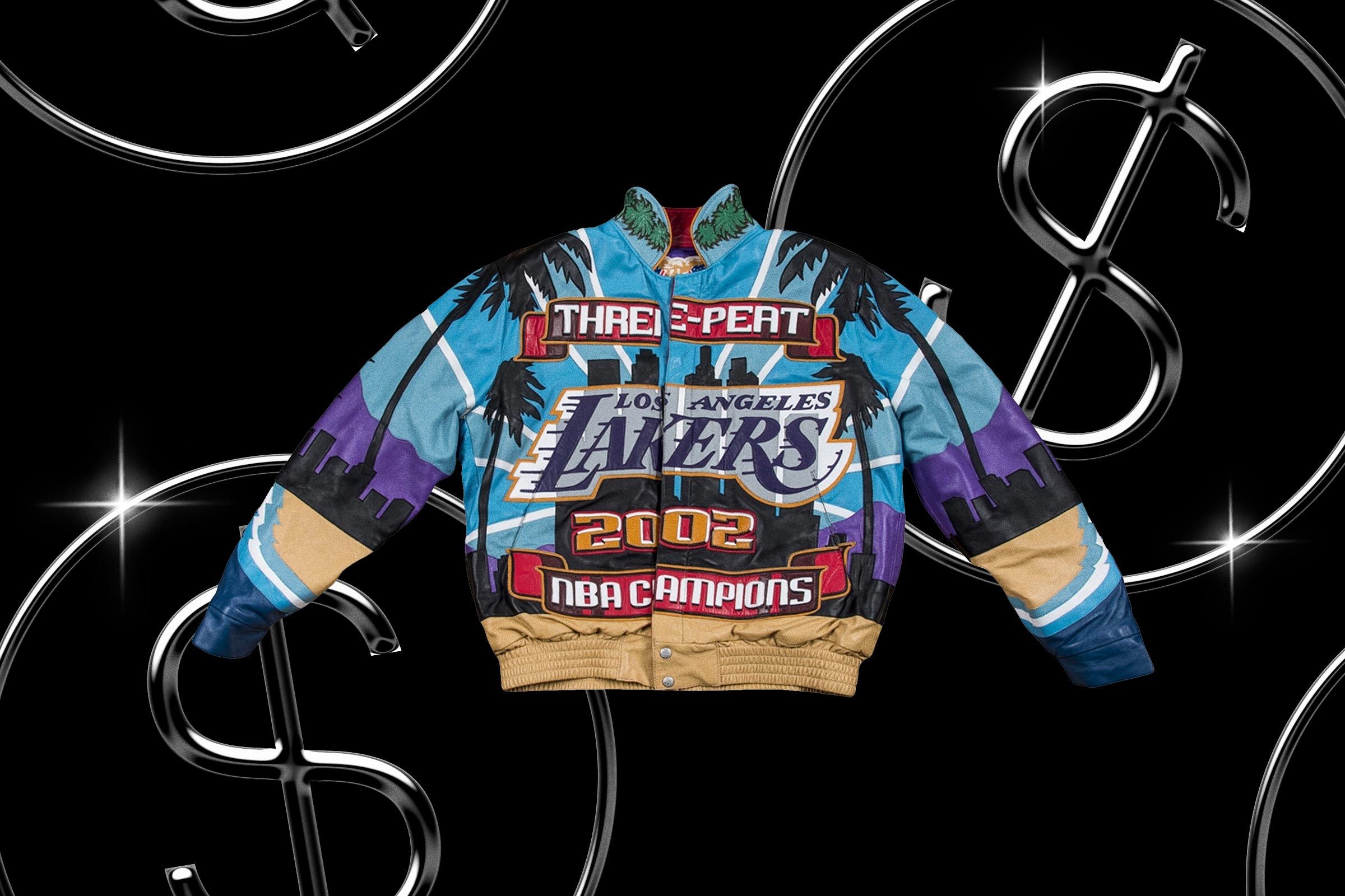 2002 lakers best sale championship jacket