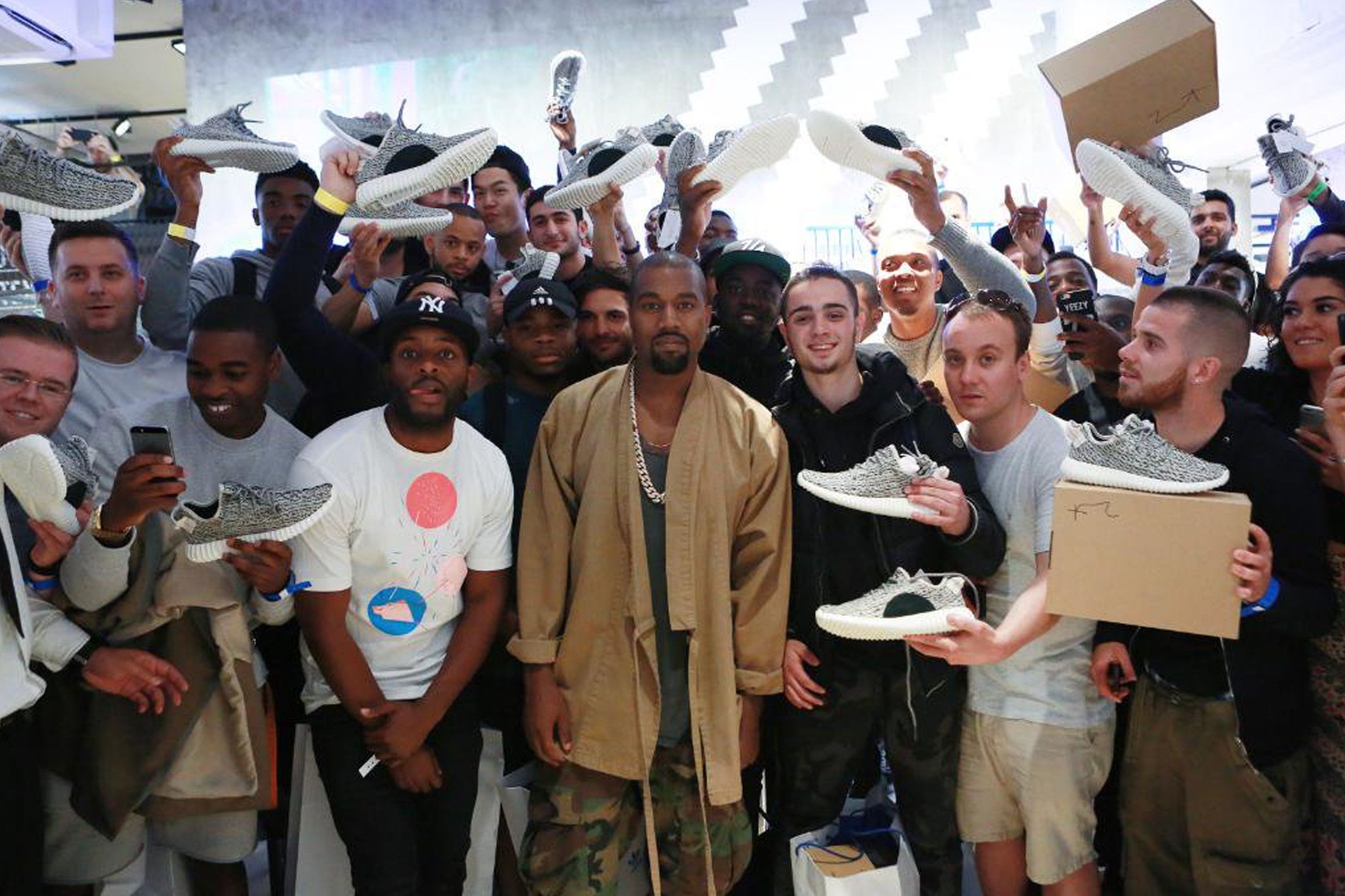 Kanye Brought Out Nike Air Yeezy & Louis Vuitton Designs at Fashion School