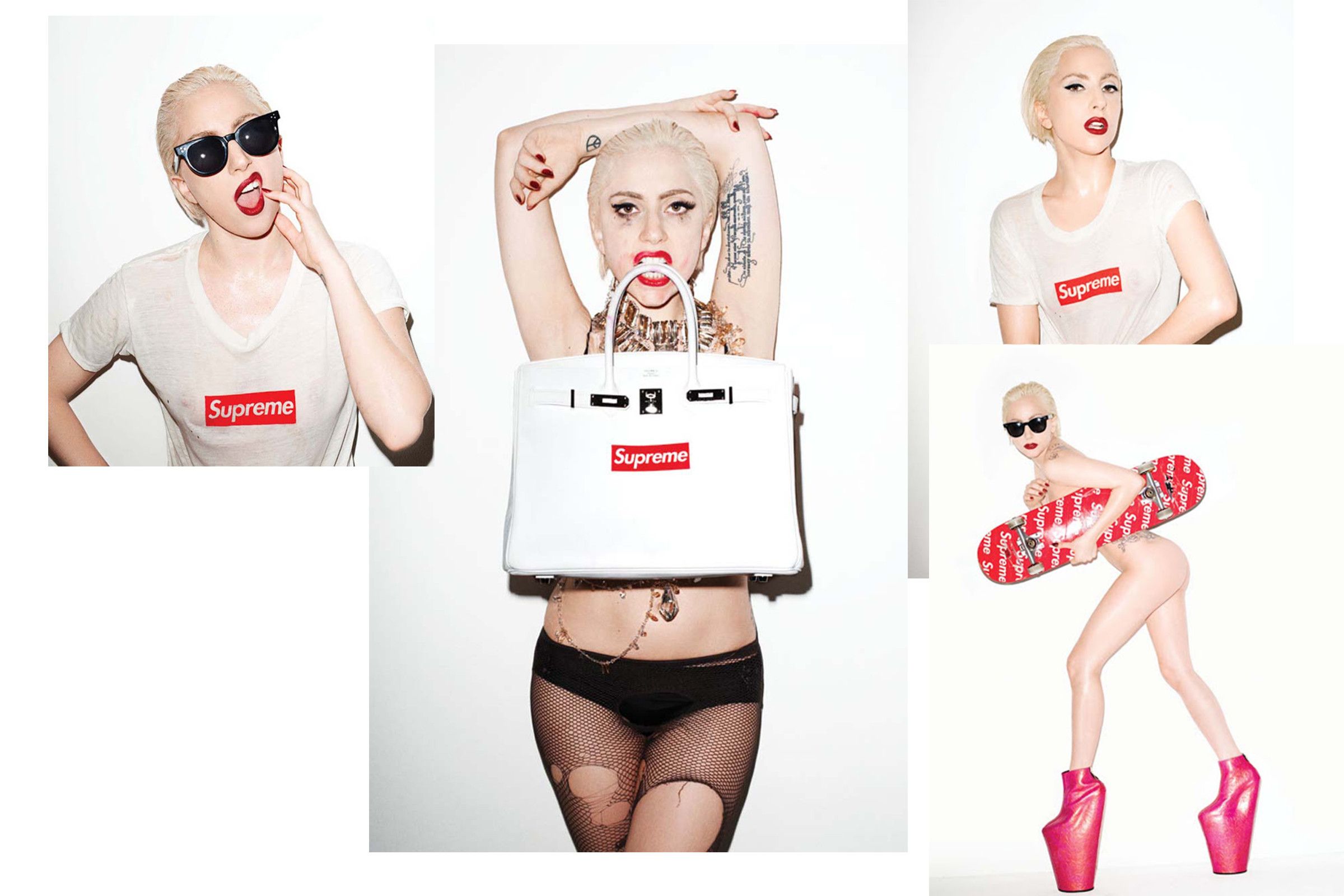 Supreme t 2025 shirt lady gaga