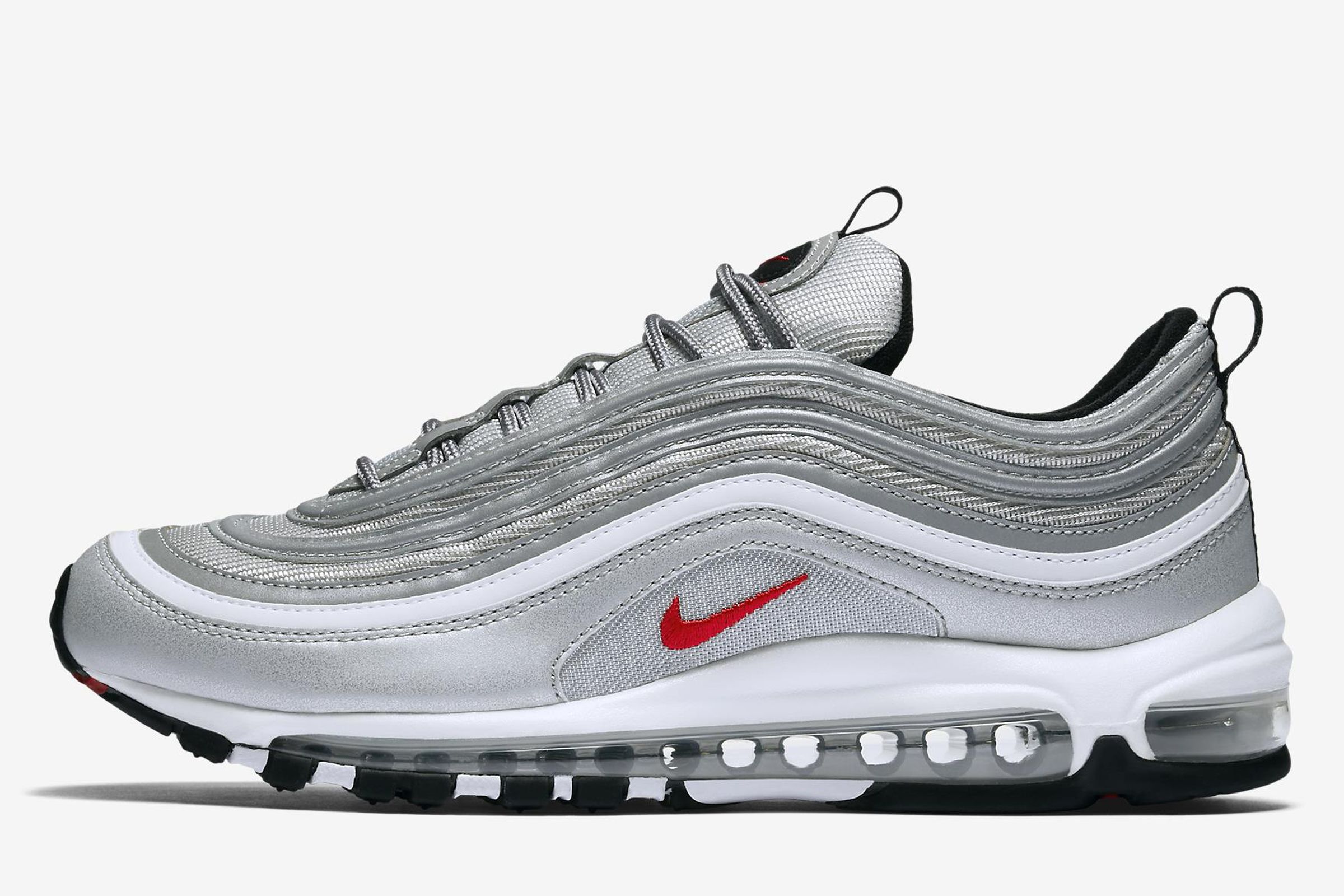 First Look: Supreme x Nike Air Max 96 'Silver Bullet' On Foot