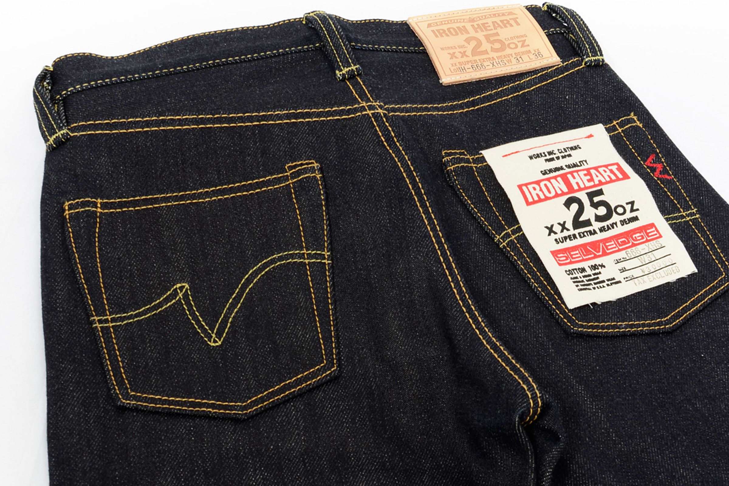 Japanese Denim & Pants - Iron Heart