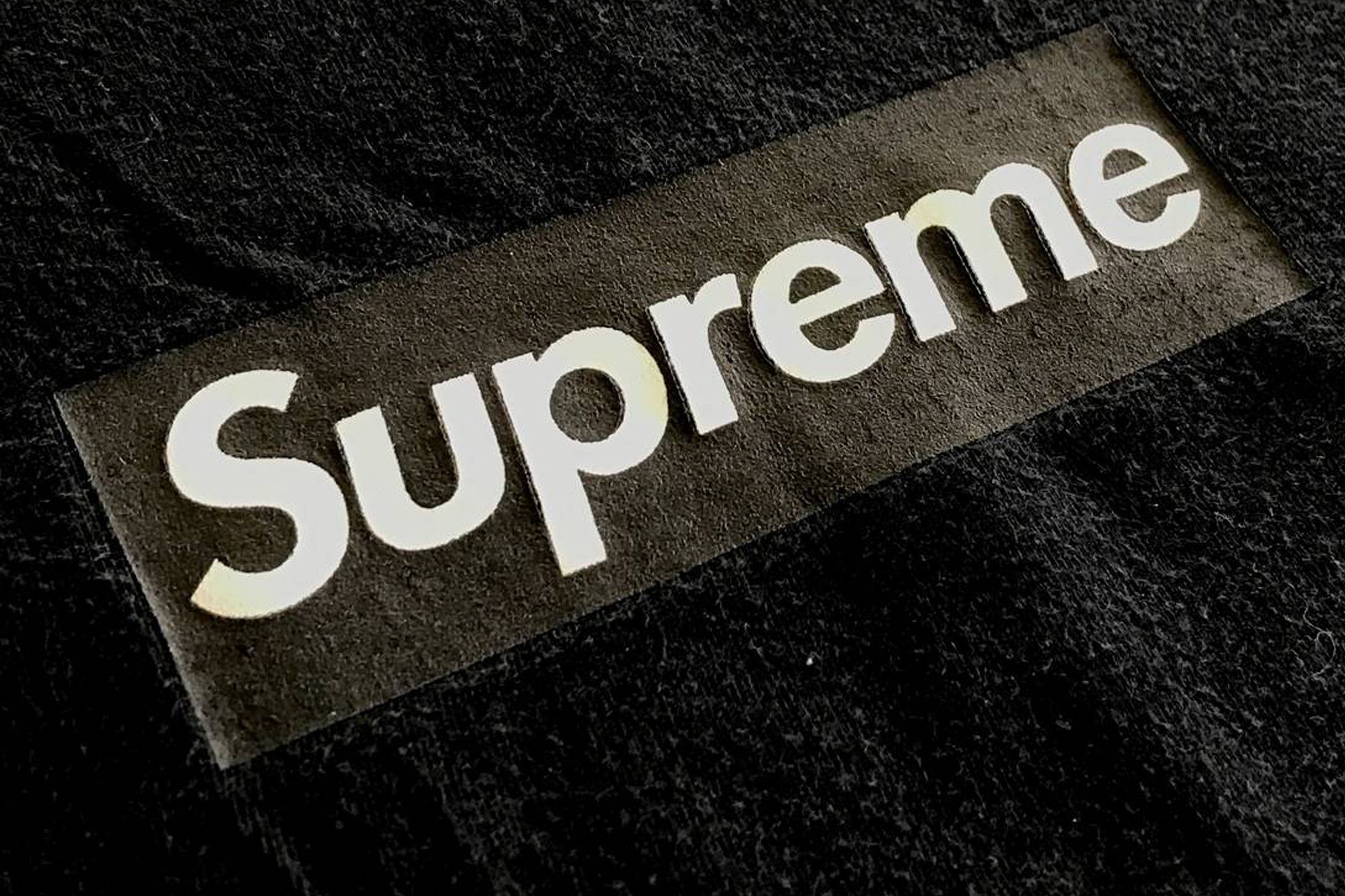Supreme x Neighborhood Black Box Logo, from the wardrobe of Nick Rubin
