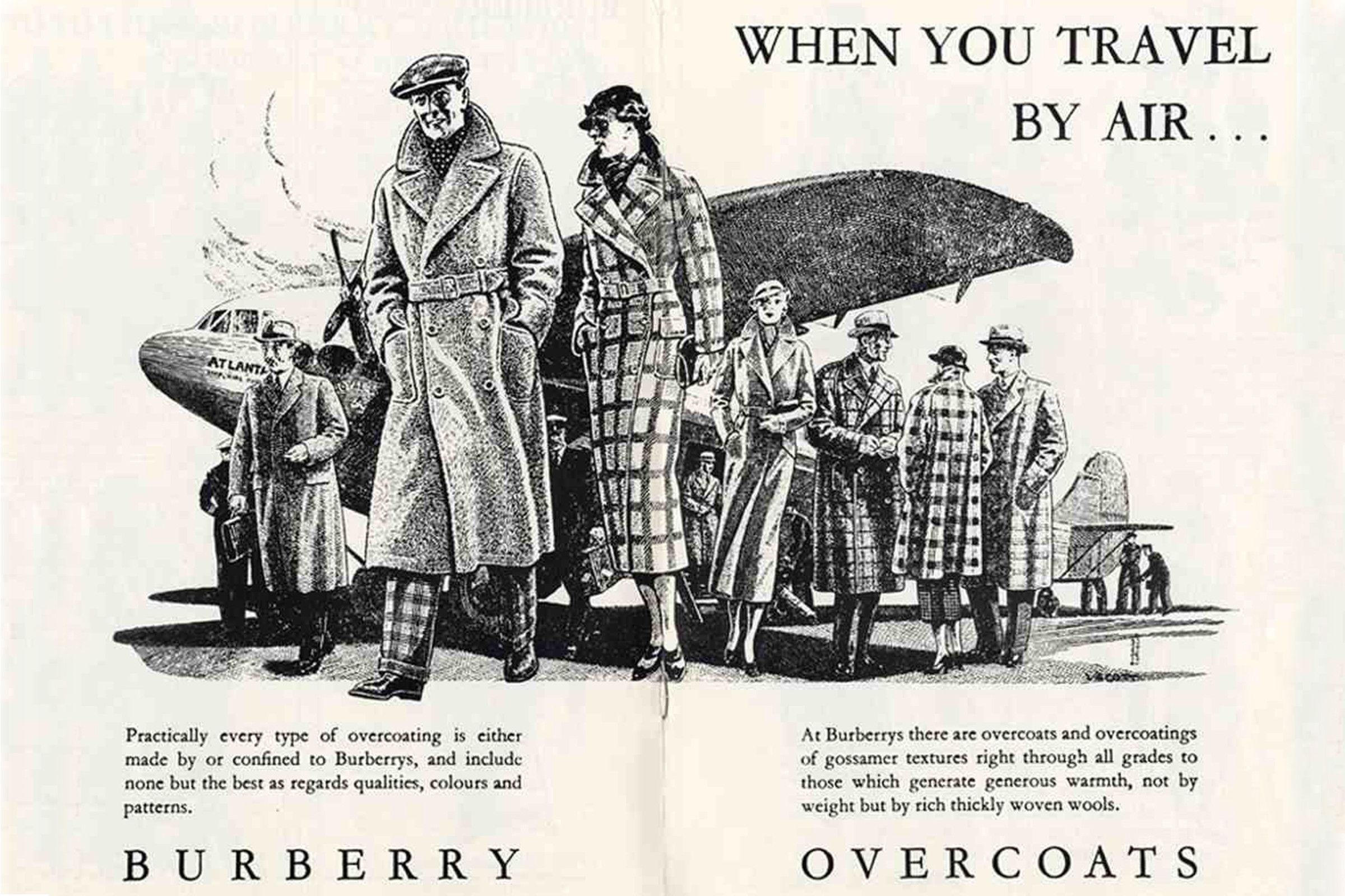 Burberry first outlet world war