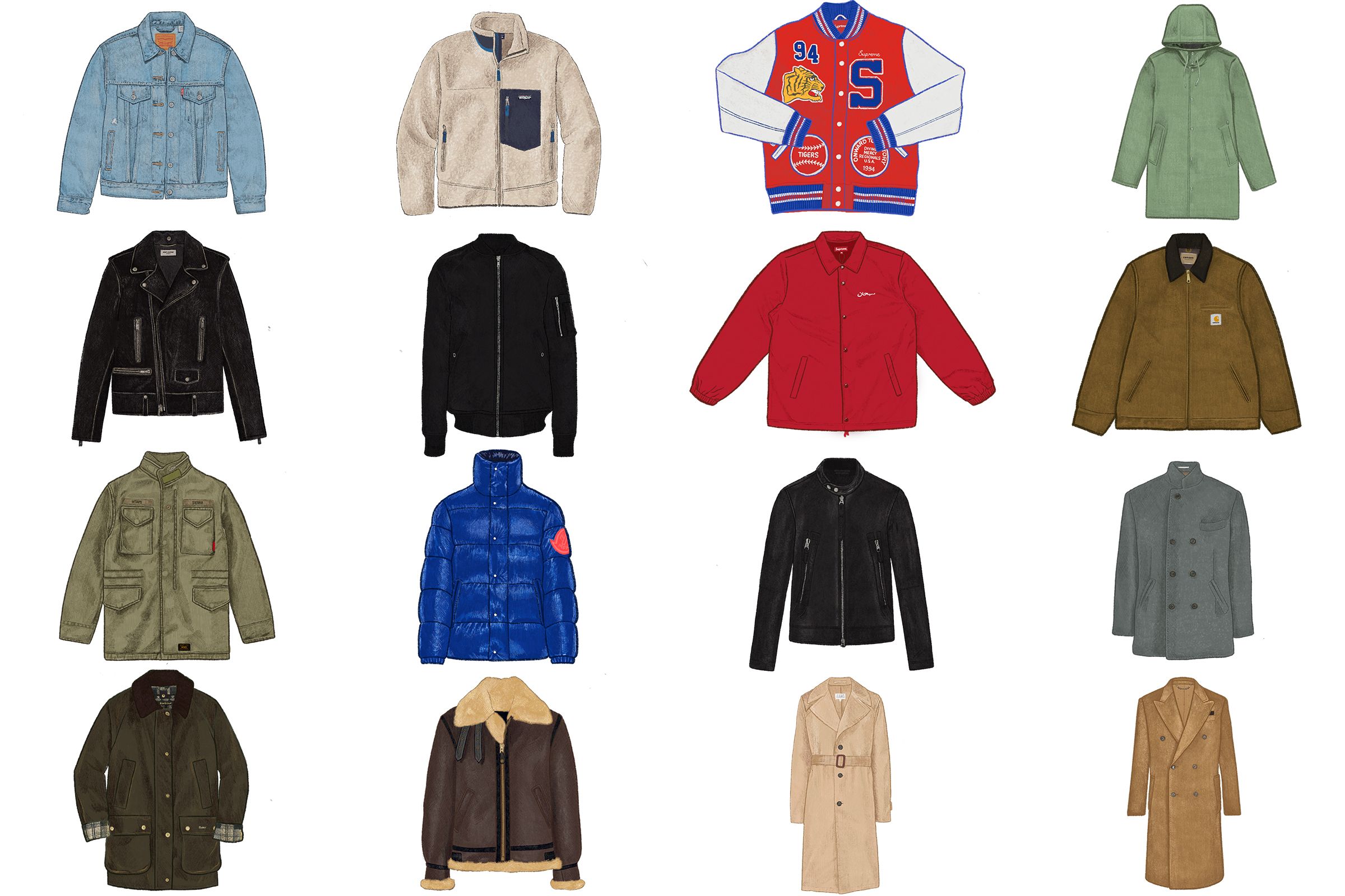 Louis Vuitton Supreme Denim Jacket, Men's Fashion, Coats, Jackets
