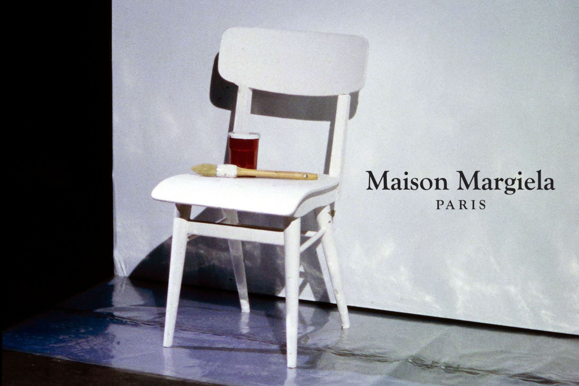 MM6 by Maison Martin Margiela Black Letter Collection Bracelet