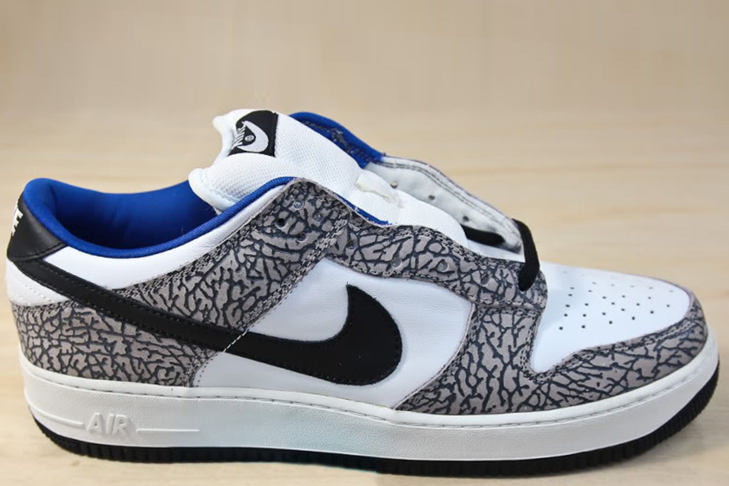 Nike SB Dunk Low x Air Force 1 Hybrid “White Supreme”