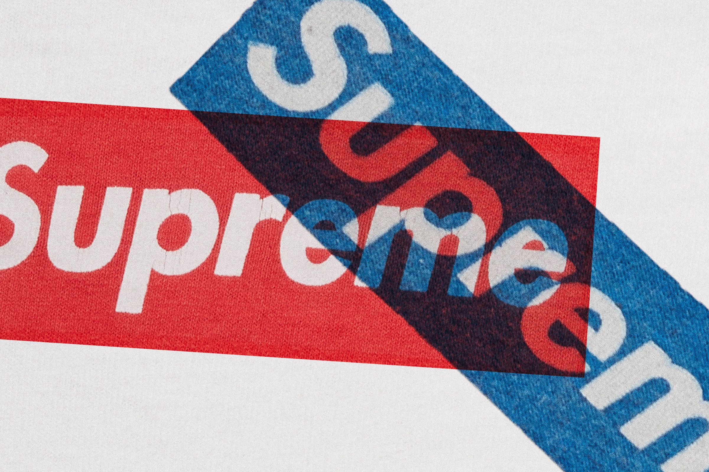 Supreme x Louis Vuitton Box Logo Sticker Set