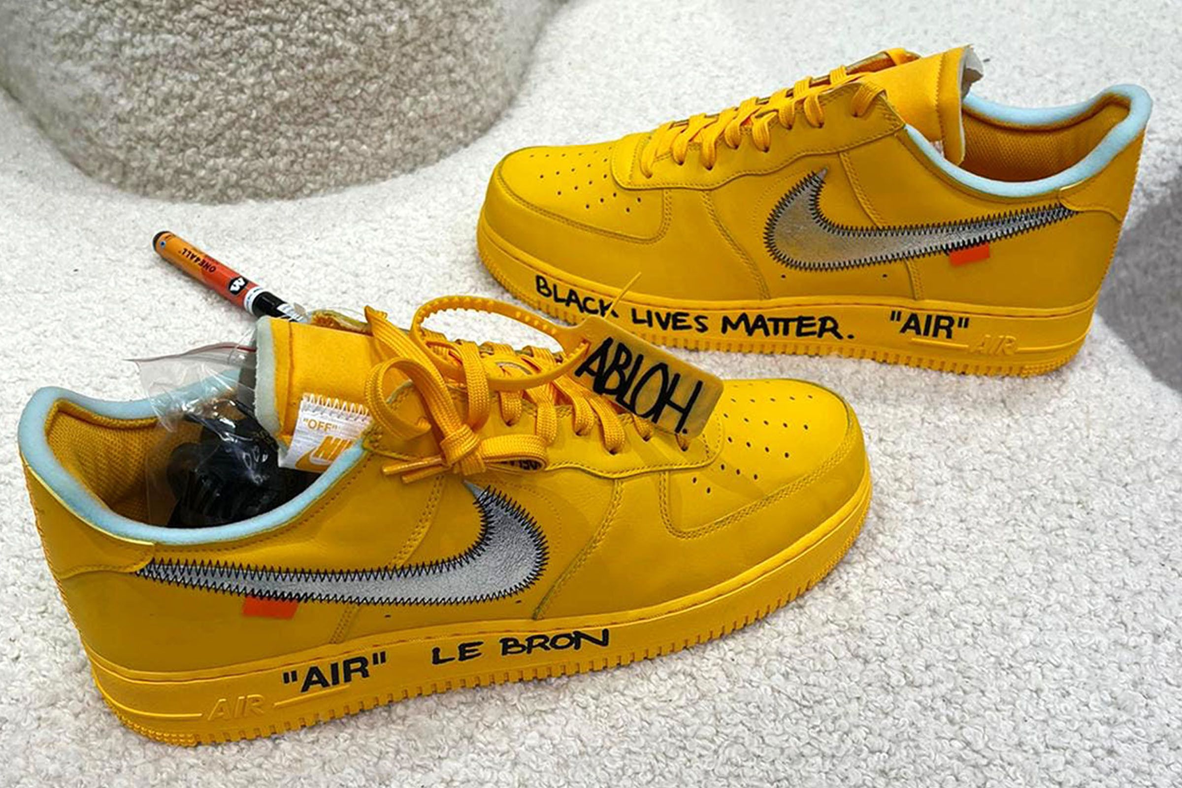 Virgil Abloh's Brightest Air Force 1 Drops This Week