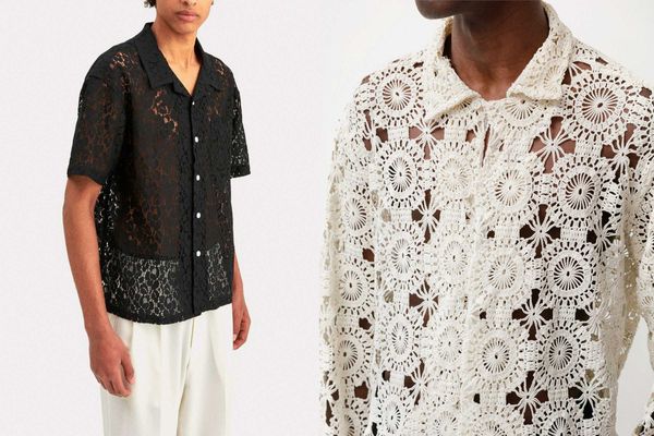 Is the Lace Shirt the Post-Lockdown Piece of the Summer?