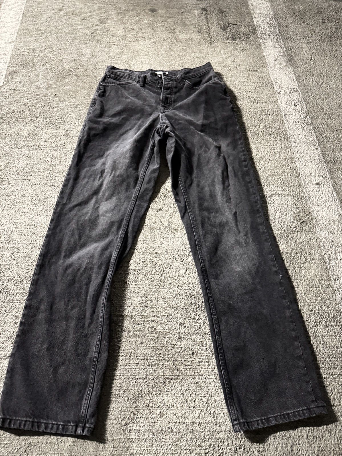 Vintage FADED LOOSE FIT JEANS Size US 30 / EU 46 - 1 Thumbnail