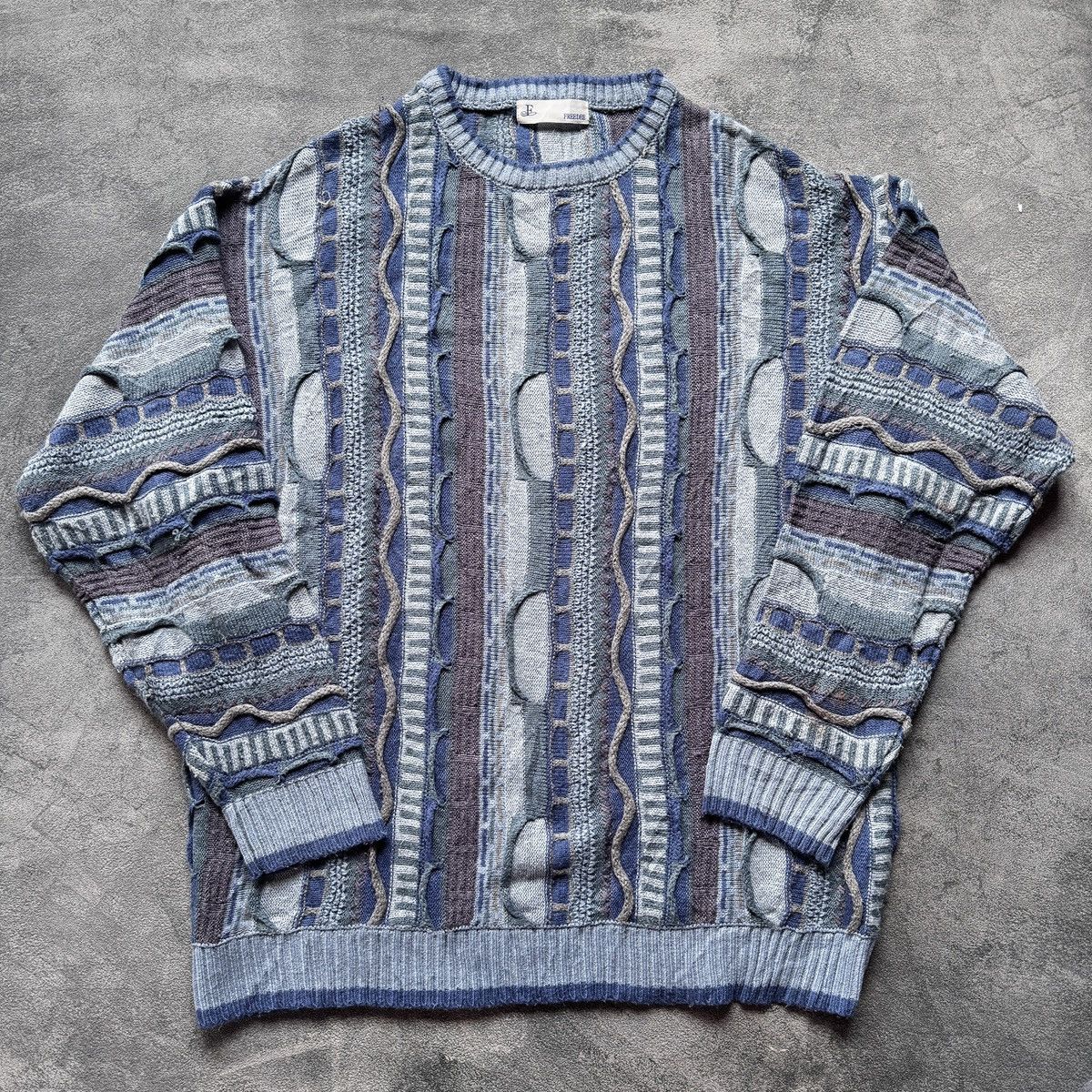 Japanese Brand Freedee 3D knitwear japanese brand Size US L / EU 52-54 / 3 - 1 Thumbnail