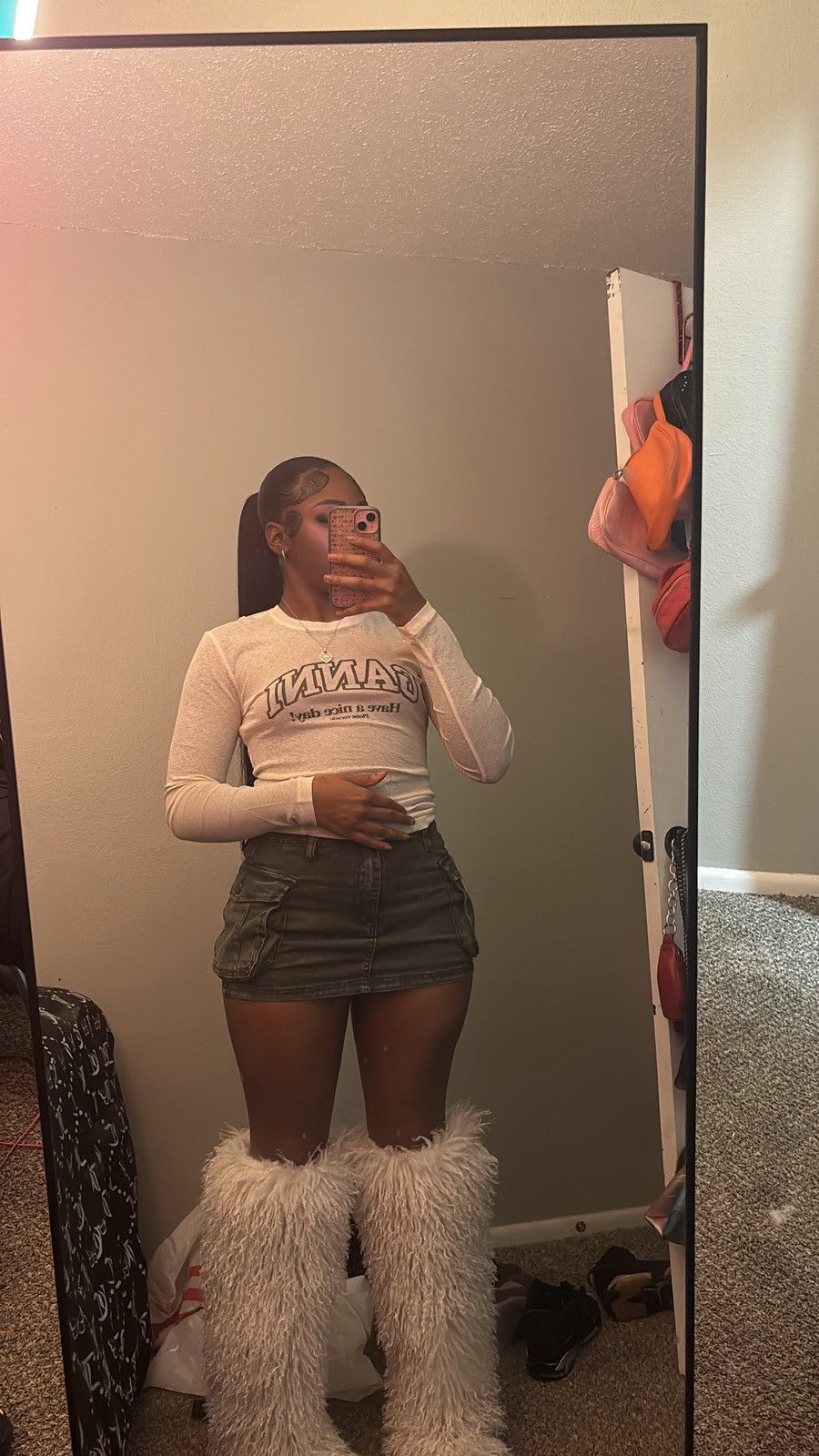 Ganni Ganni long sleeve tee Size S / US 4 / IT 40 - 2 Thumbnail
