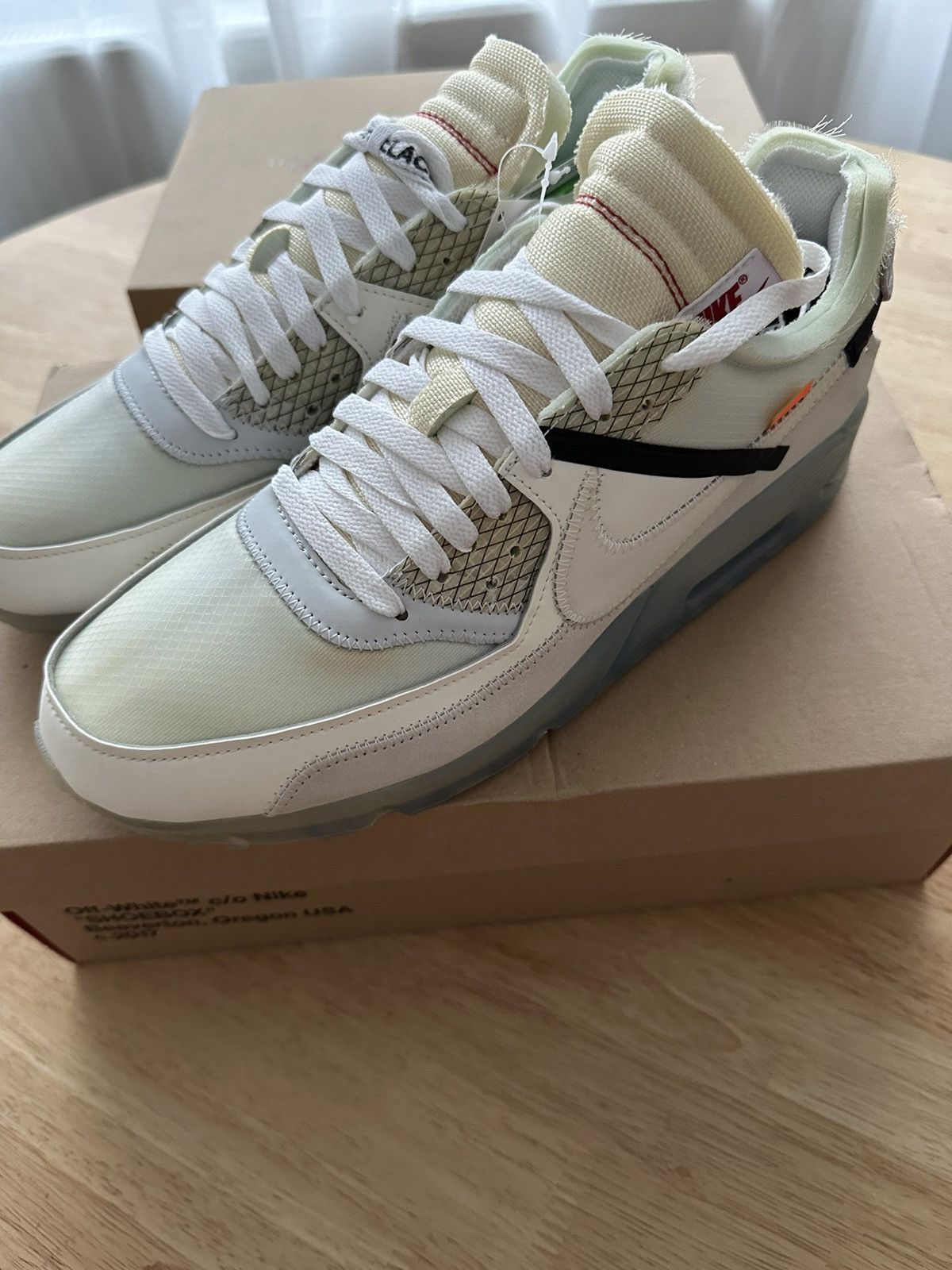 Nike × Off-White Size 10.5 - Nike Air Max 90 x OFF-WHITE The Ten 2017 Size US 10.5 / EU 43-44 - 2 Thumbnail