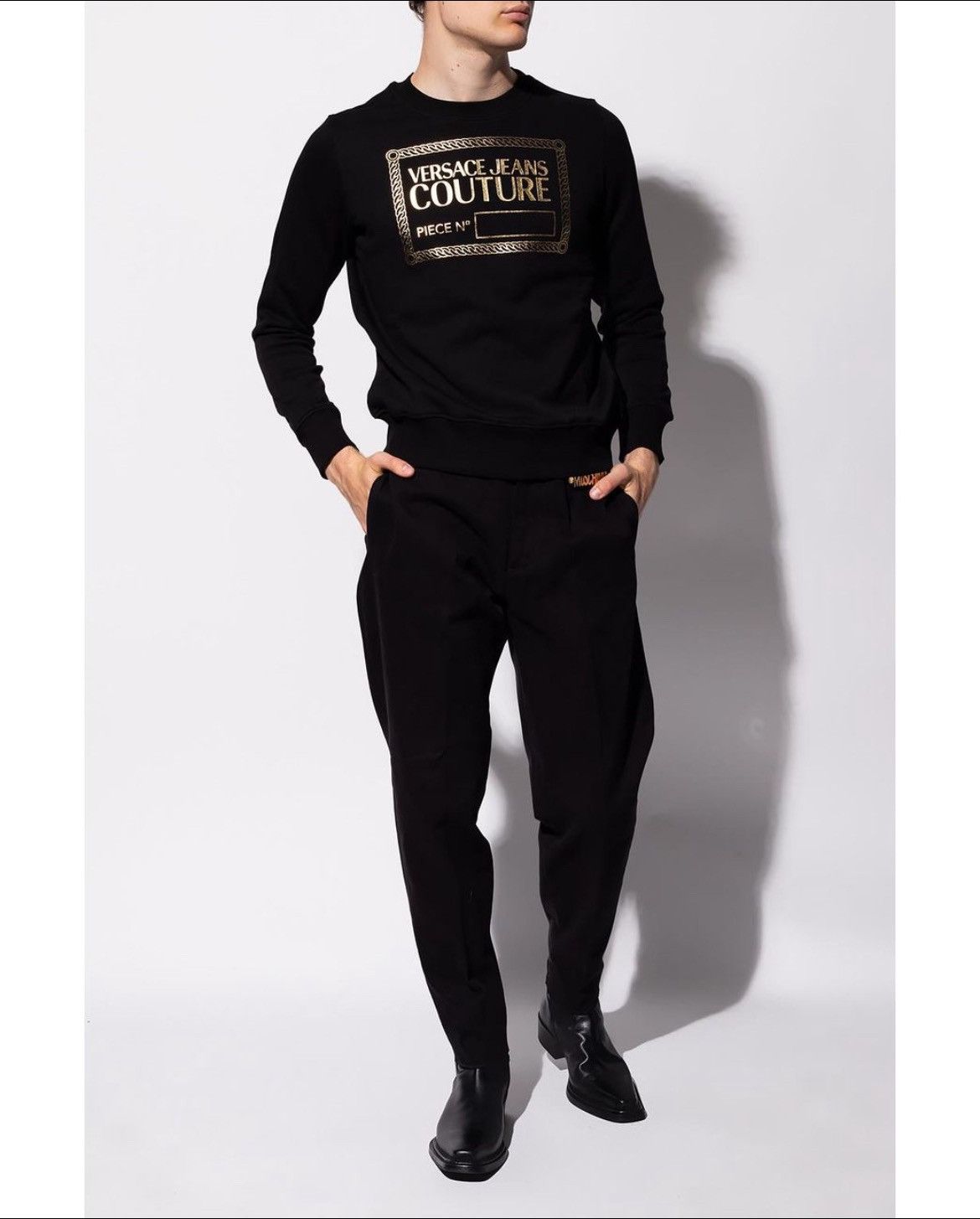 Versace Jeans Couture Versace Jeans Couture Piece Number 1000 Sweater Size US M / EU 48-50 / 2 - 2 Thumbnail