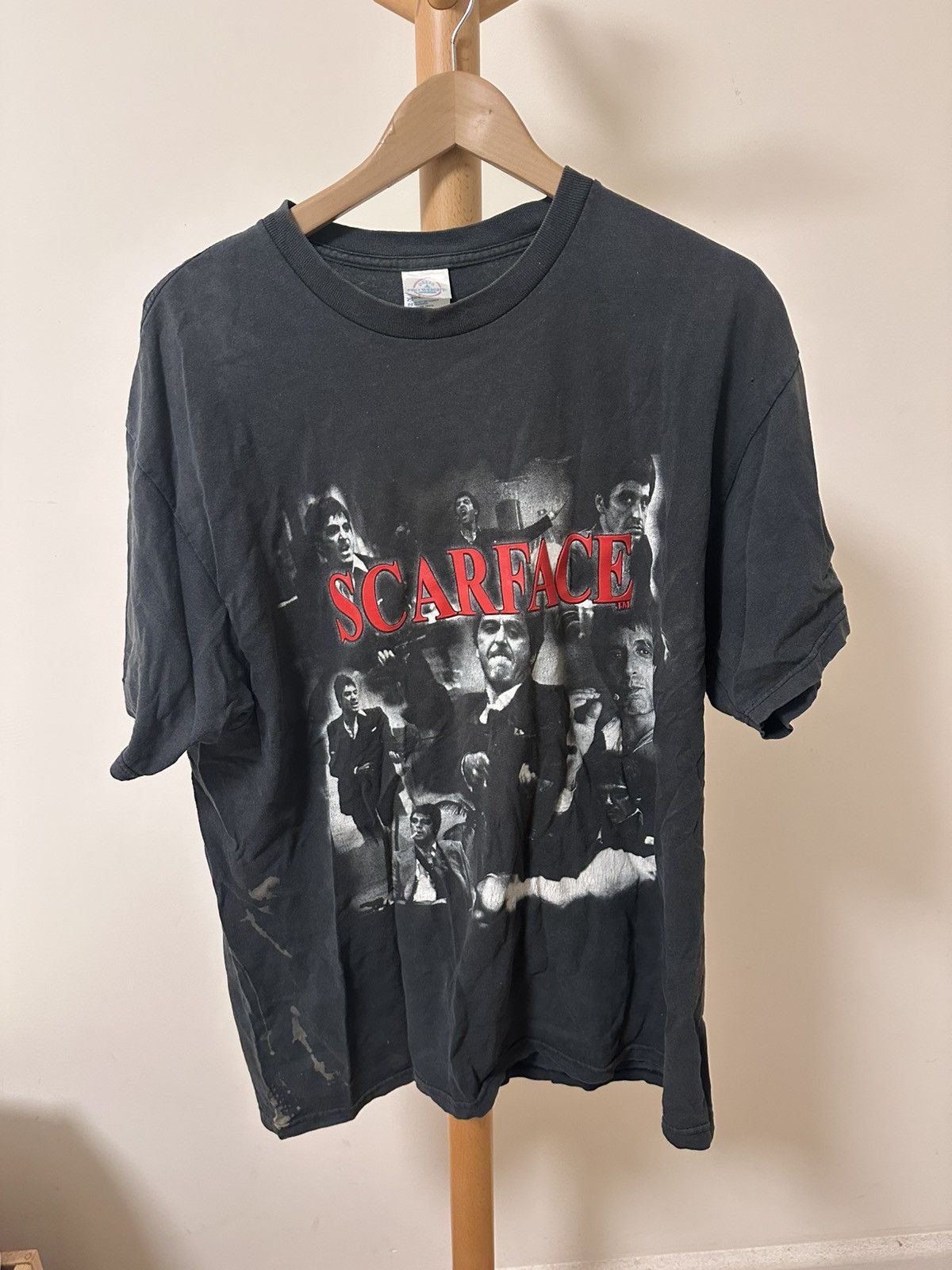 Vintage Vintage Scarface T shirt Size US XL / EU 56 / 4 - 1 Thumbnail