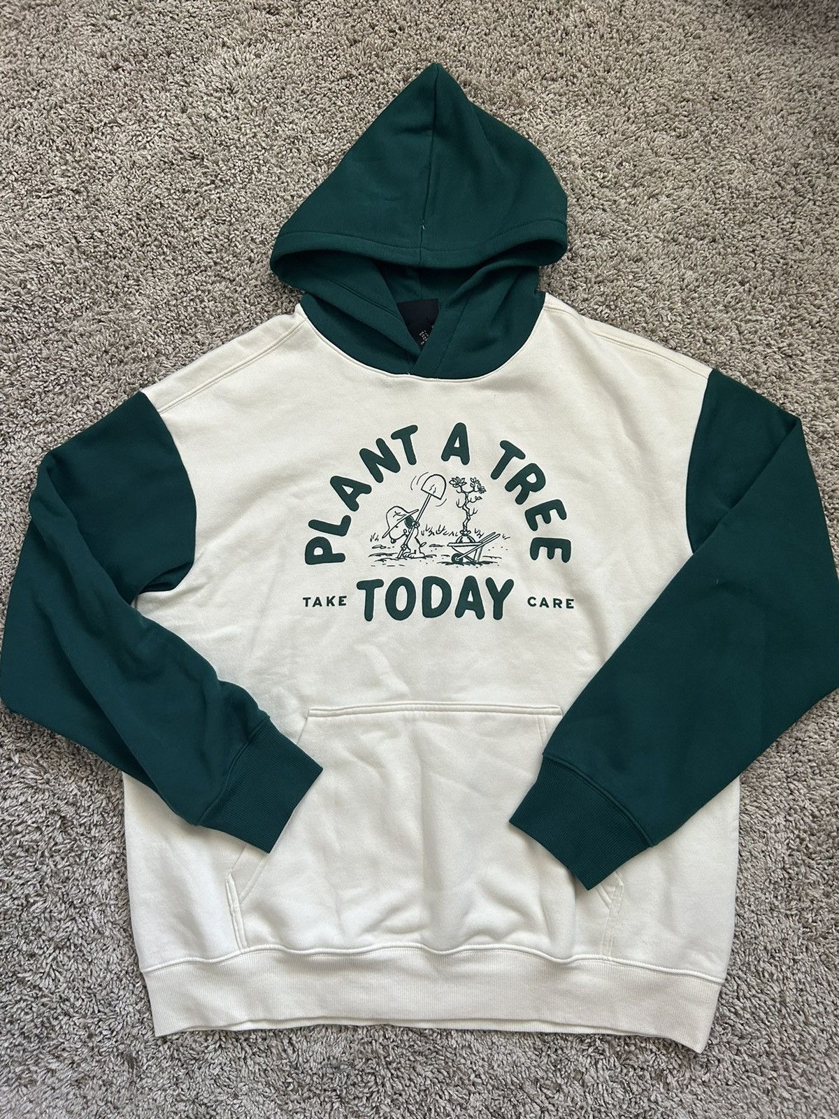 H&M Snoopy Plant a tree Hoodie | Grailed