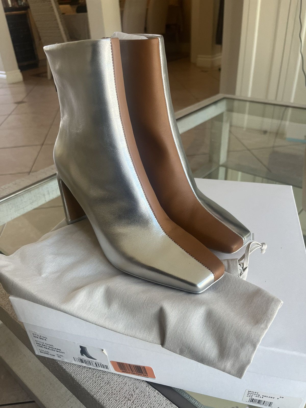 Jonathan Simkhai Johnathan Simkhai Kelsey square toe heeled boot Size US 9 / IT 39 - 2 Thumbnail