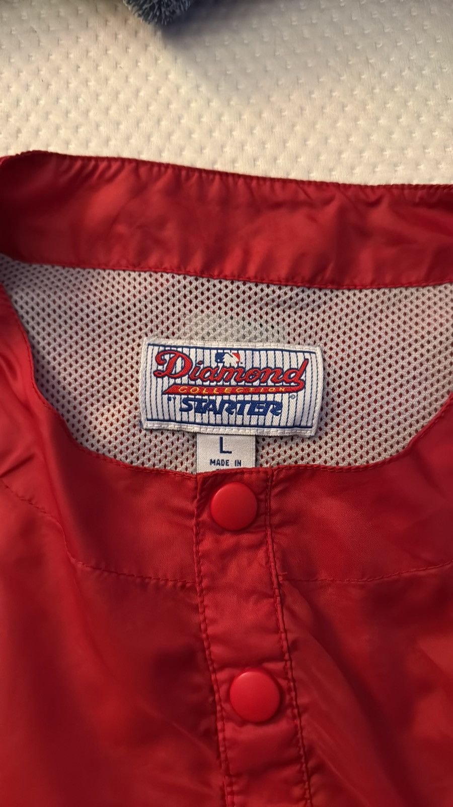 Starter Cleveland Indians “Diamond Collection” Starter Windbreaker Size US L / EU 52-54 / 3 - 2 Thumbnail