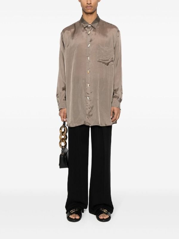 Magliano [WTB] Magliano A Big Chic Shirt – Concrete Beige (Size M/L) Size US M / EU 48-50 / 2 - 1 Thumbnail