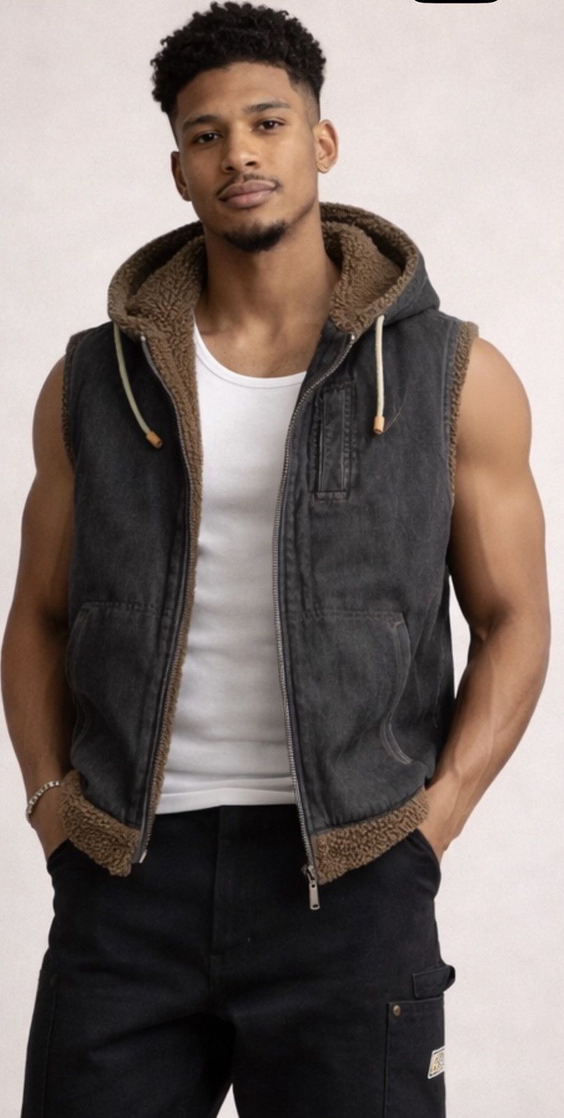 Carhartt Vintage Carhartt Style Sherpa Lined Workwear Vest XL Size US XL / EU 56 / 4 - 3 Thumbnail