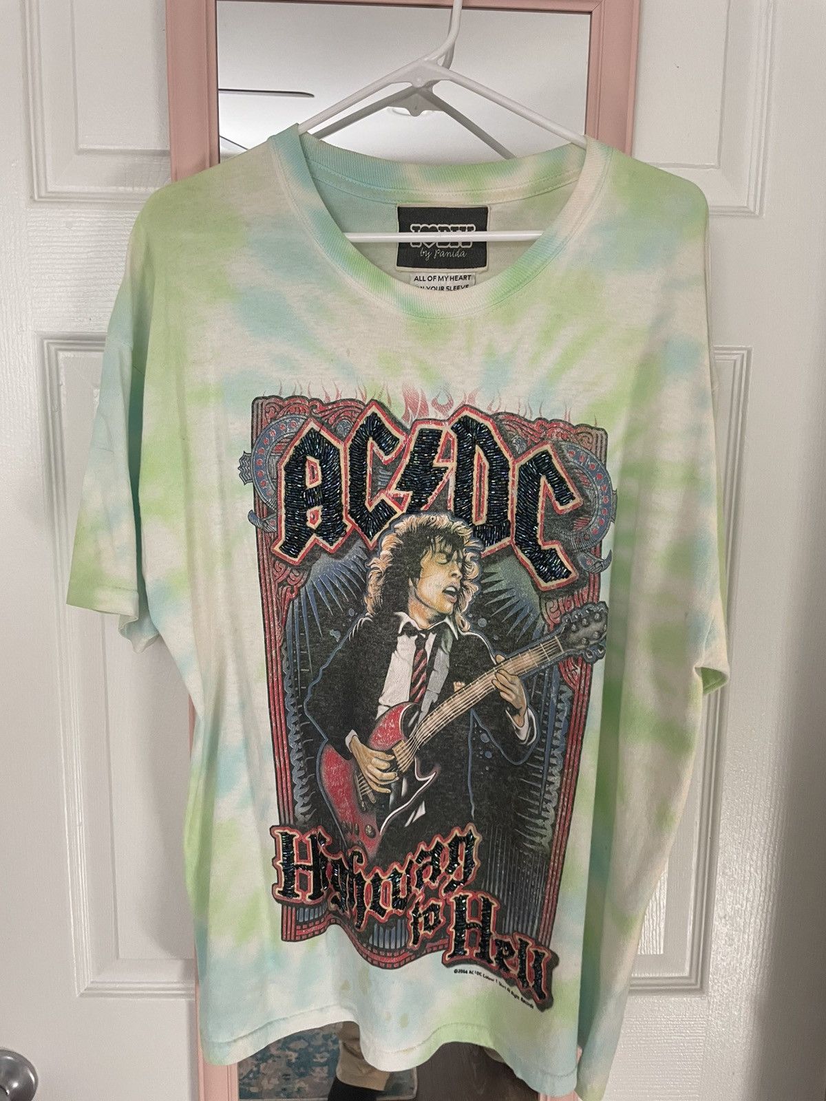 I Love NY AC/DC "Highway to Hell" Panida shirt Size ONE SIZE - 1 Thumbnail